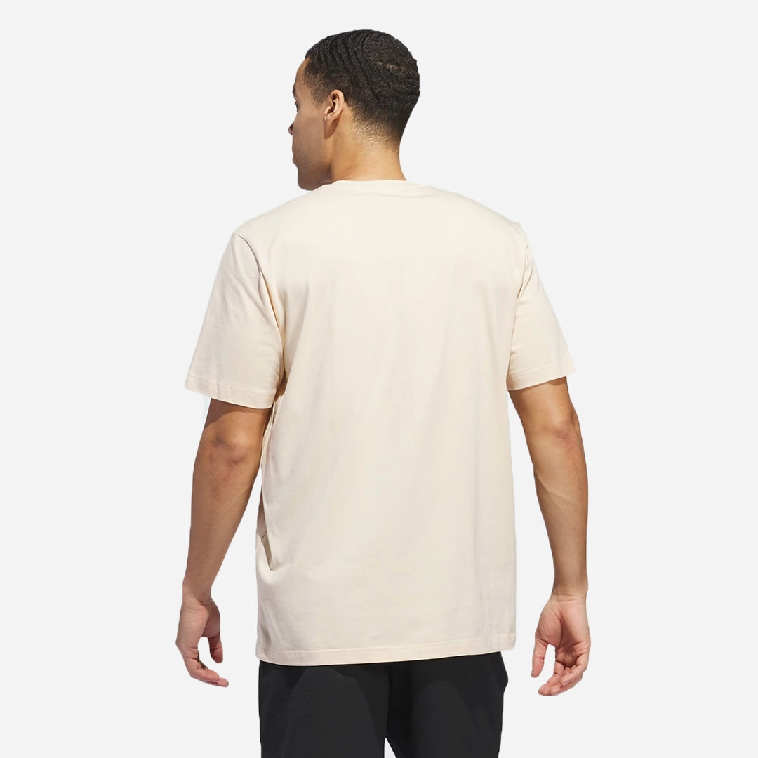 Adidas | LIL STRIPE PHOTOREAL GRAPHIC TEE  { CRYSTAL SAND
