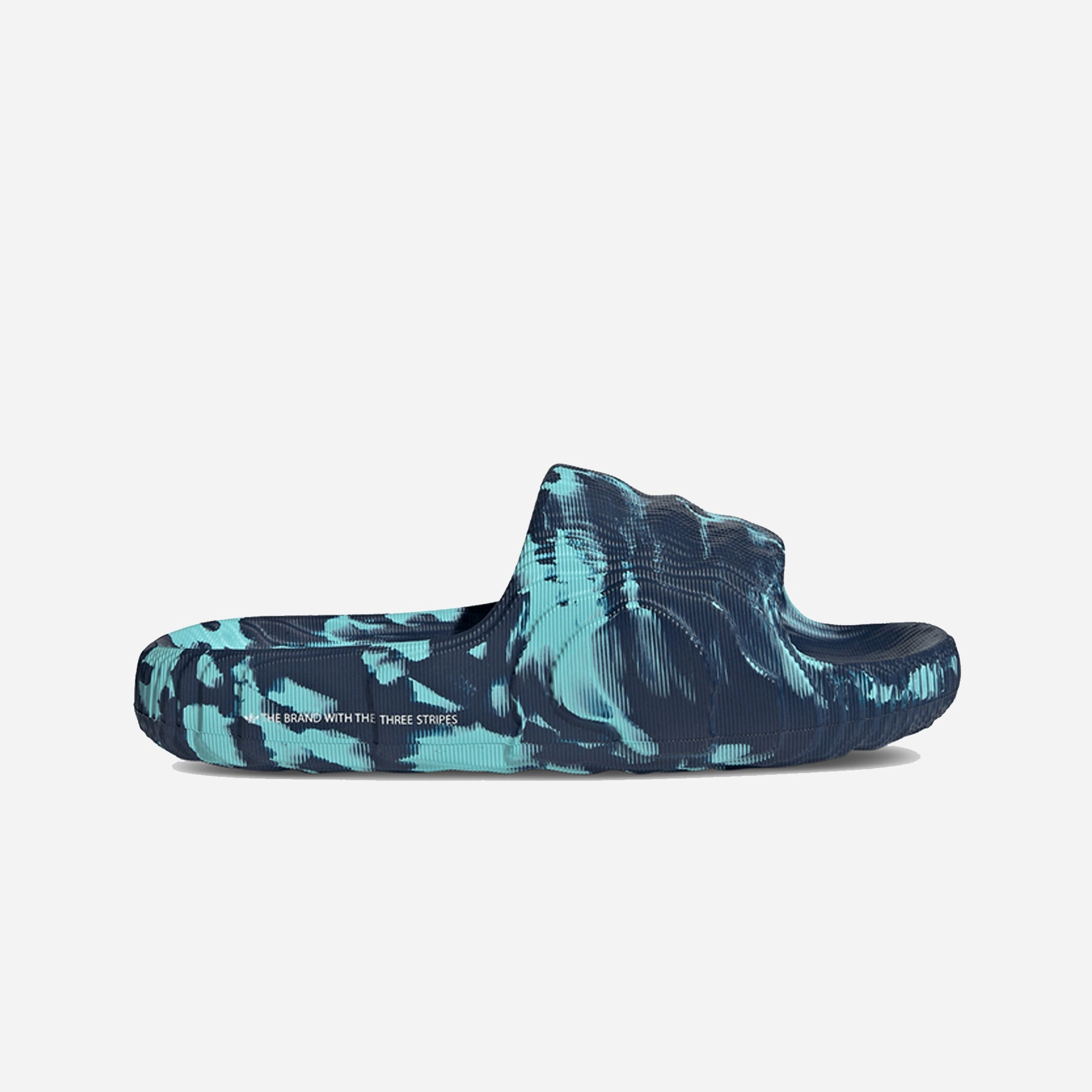 Adidas Originals | ADILETTE 22  { NIGHT INDIGO/EASY MINT/CLOUD WHITE