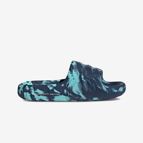 Adidas Originals | ADILETTE 22  { NIGHT INDIGO/EASY MINT/CLOUD WHITE