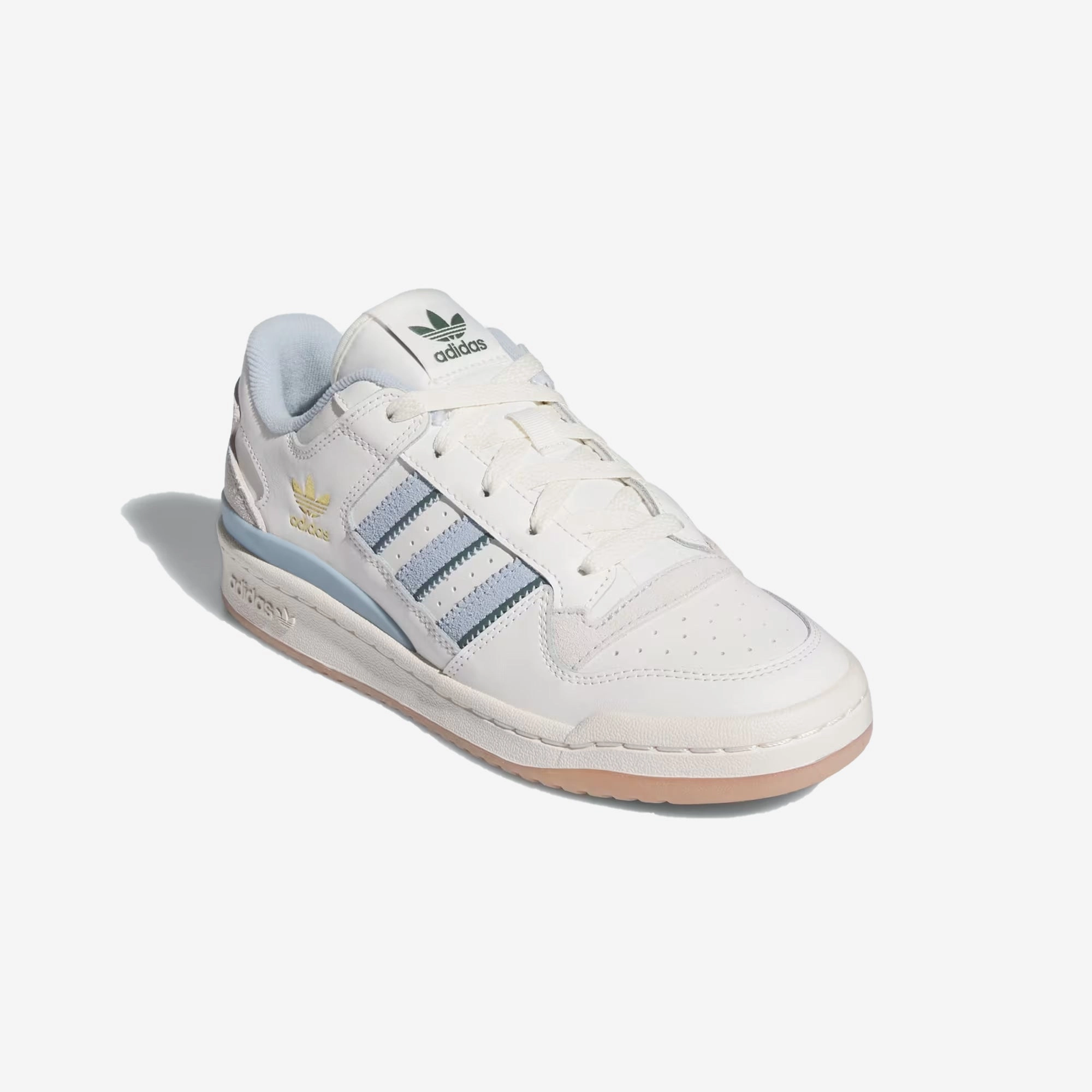 Adidas Originals | FORUM LOW CL  { CLOUD WHITE/WONER BLUE F23/CREAM WHITE