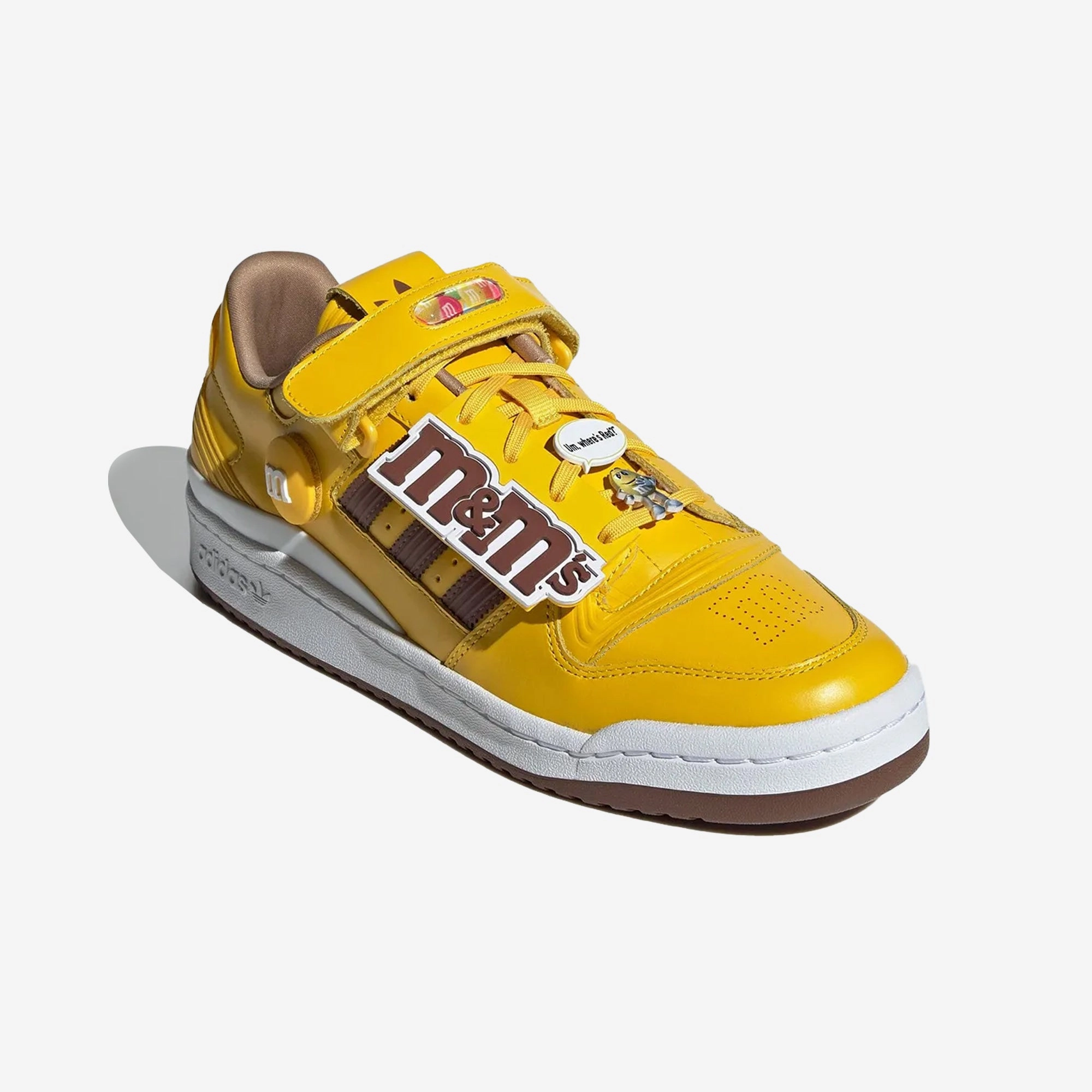 ADIDAS ORIGINALS | M&M'S X ADIDAS FORUM LOW 84 { YELLOW/WHITE