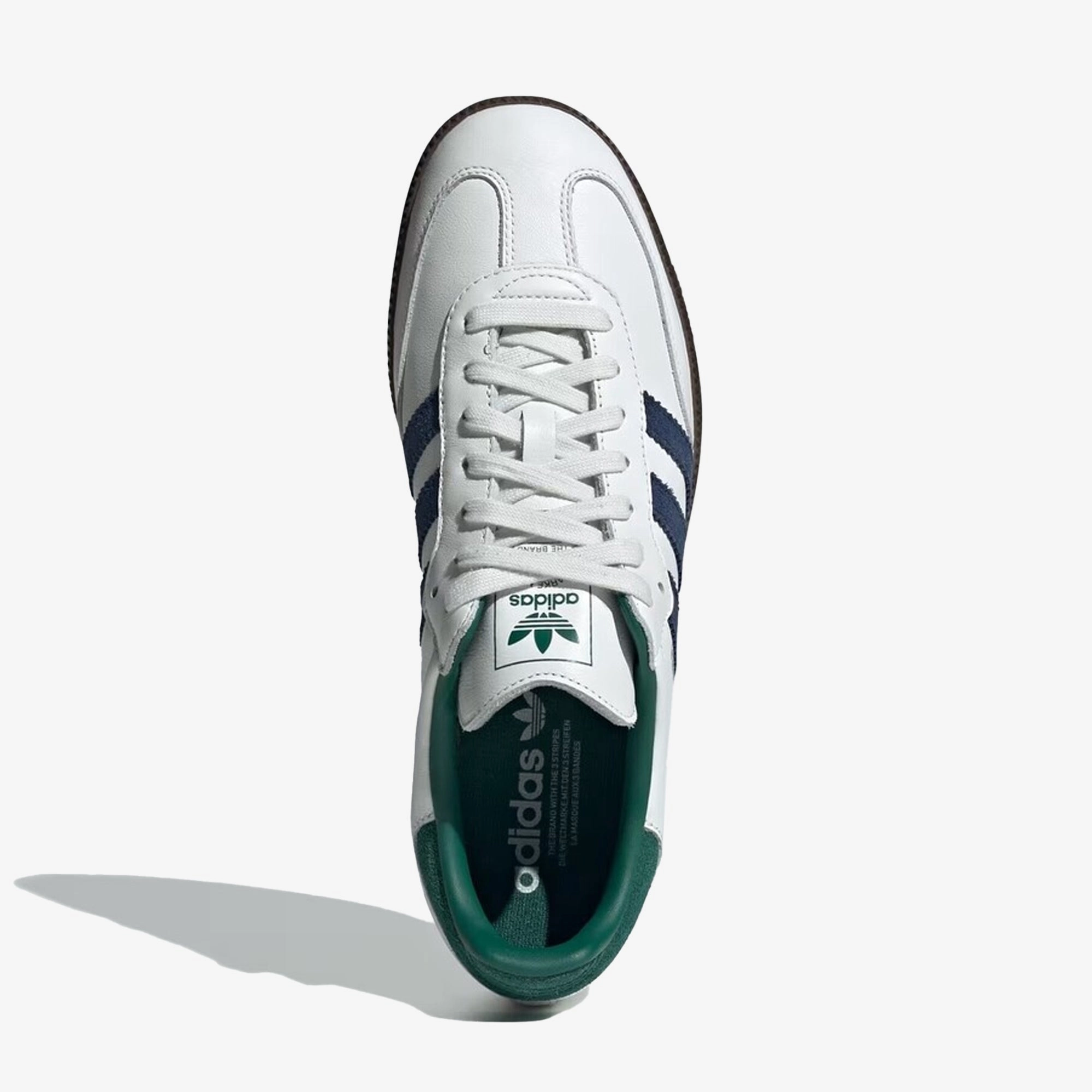 ADIDAS ORIGINALS | SAMBA OG { BLACK WHITE/COLLEGIATE GREEN