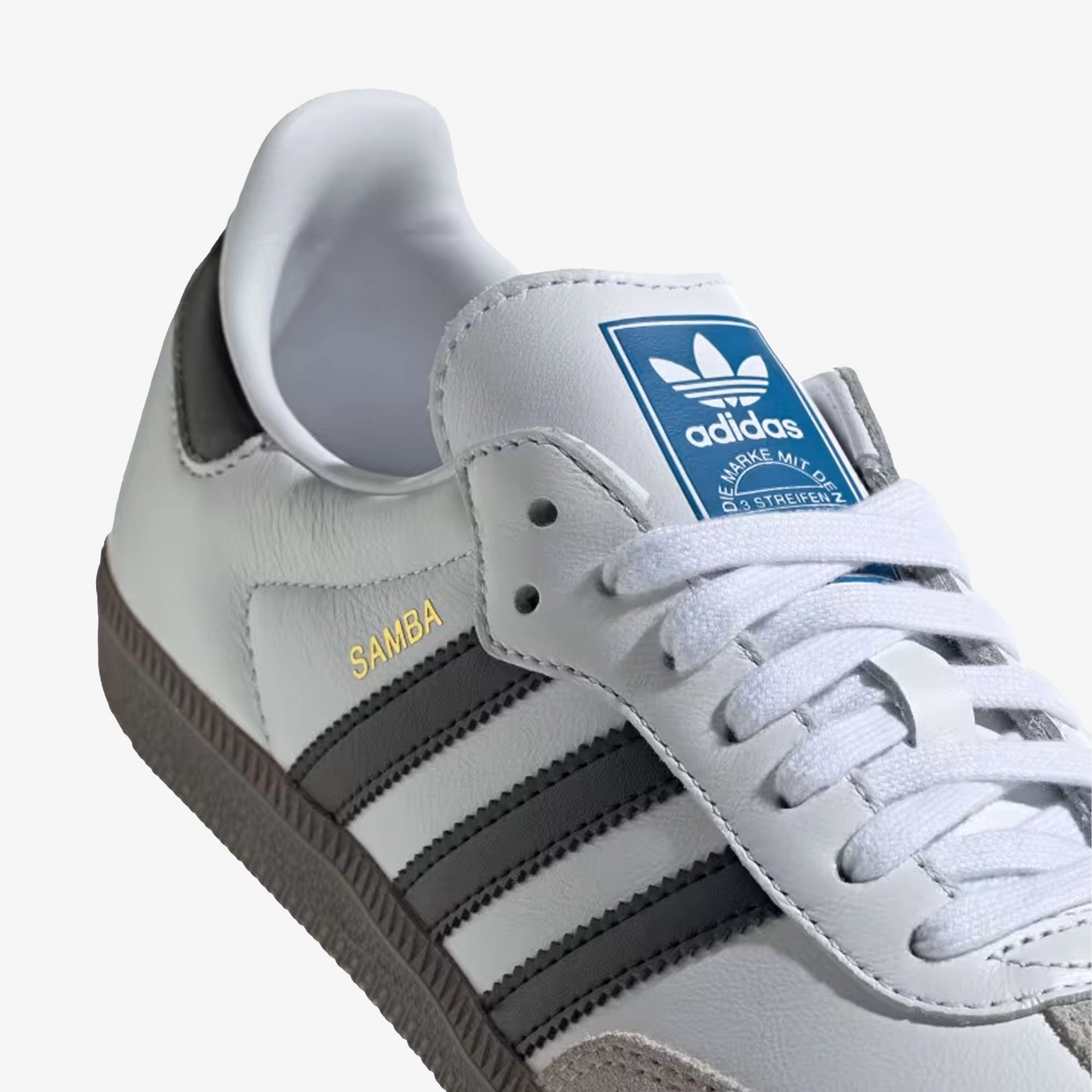 ADIDAS ORIGINALS | SAMBA OG { CLOUD WHITE/CORE BLACK/CLEAR GRANITE