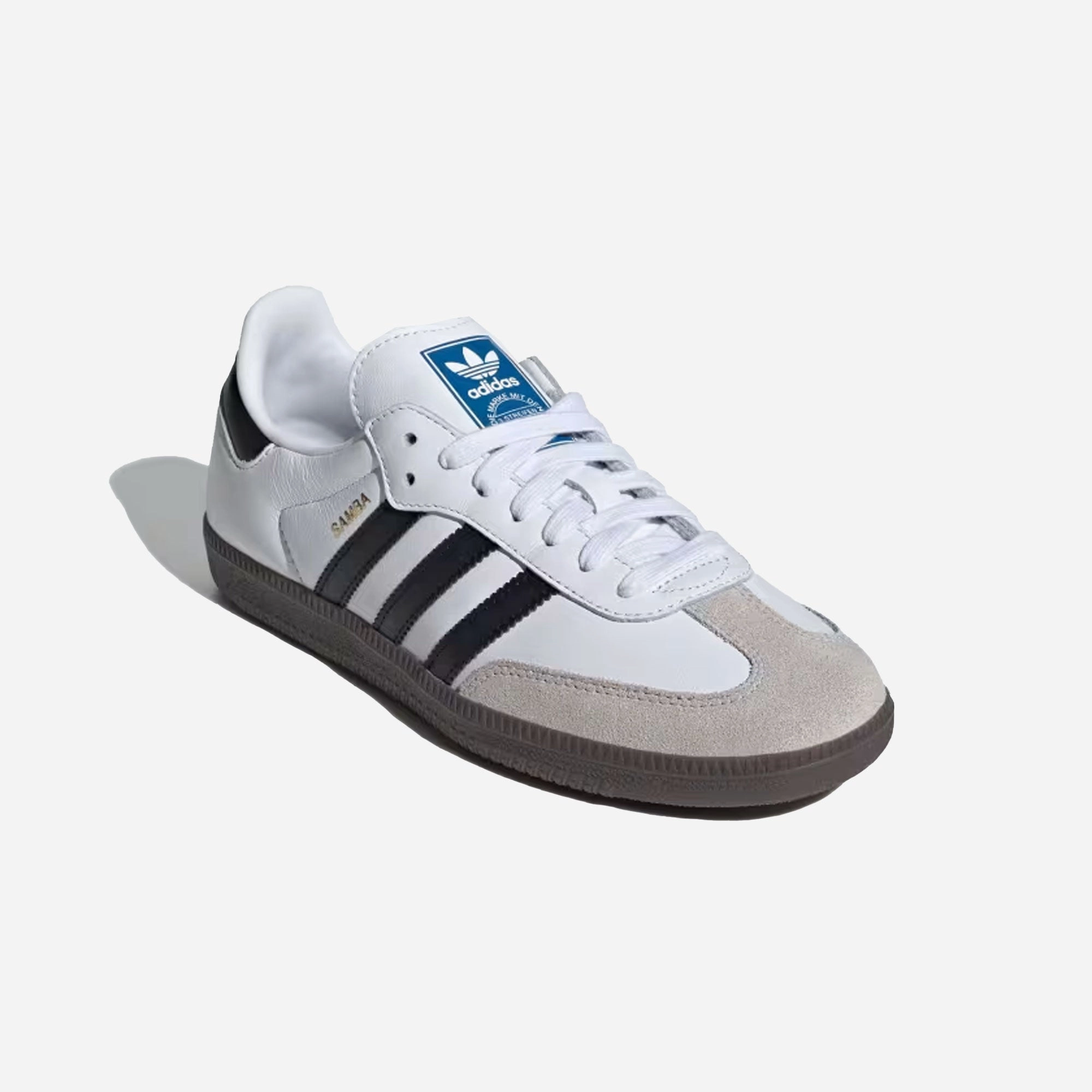 ADIDAS ORIGINALS | SAMBA OG { CLOUD WHITE/CORE BLACK/CLEAR GRANITE