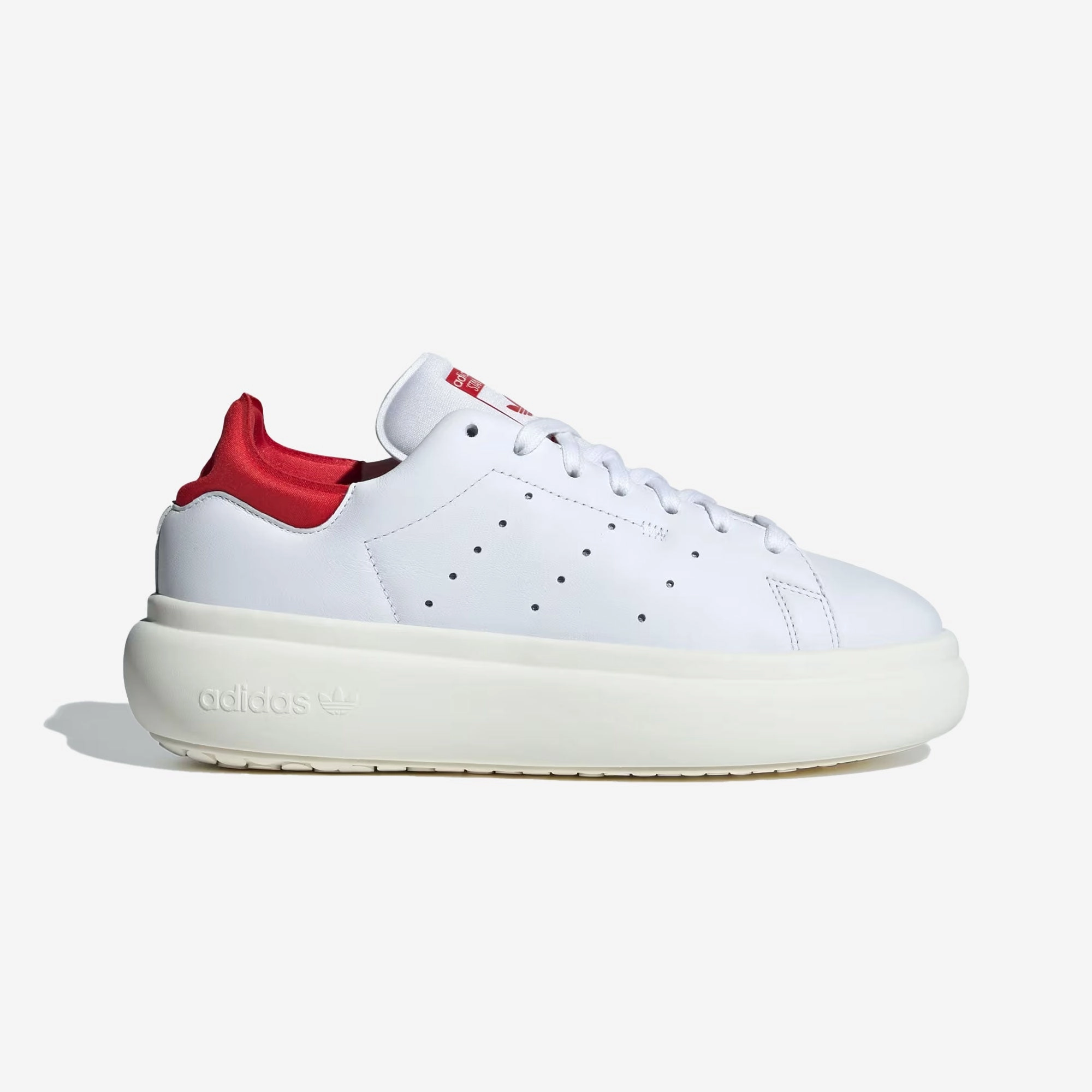 Adidas Originals | STAN SMITH PF  { CLOUD WHITE/OFF WHITE