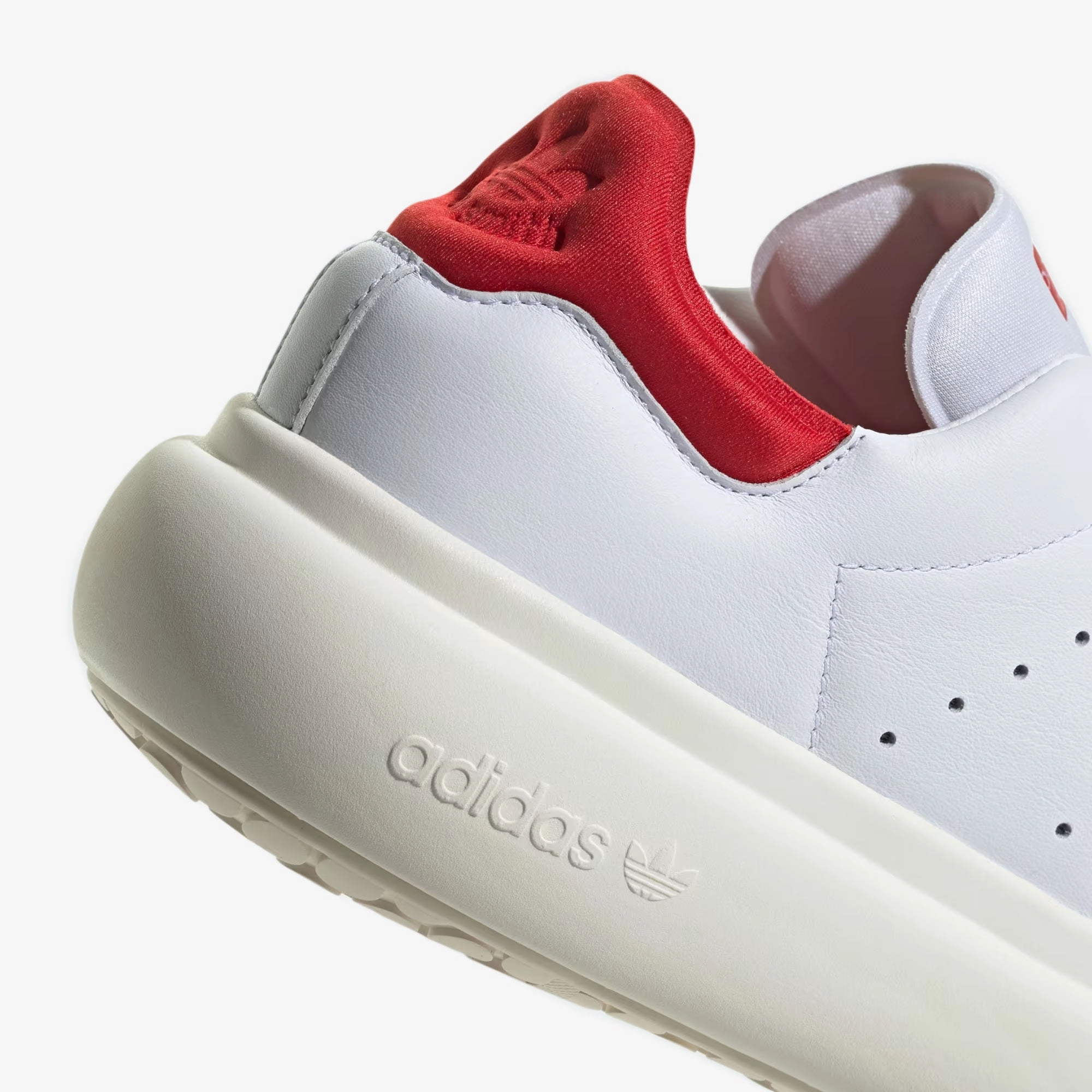 Adidas Originals | STAN SMITH PF  { CLOUD WHITE/OFF WHITE