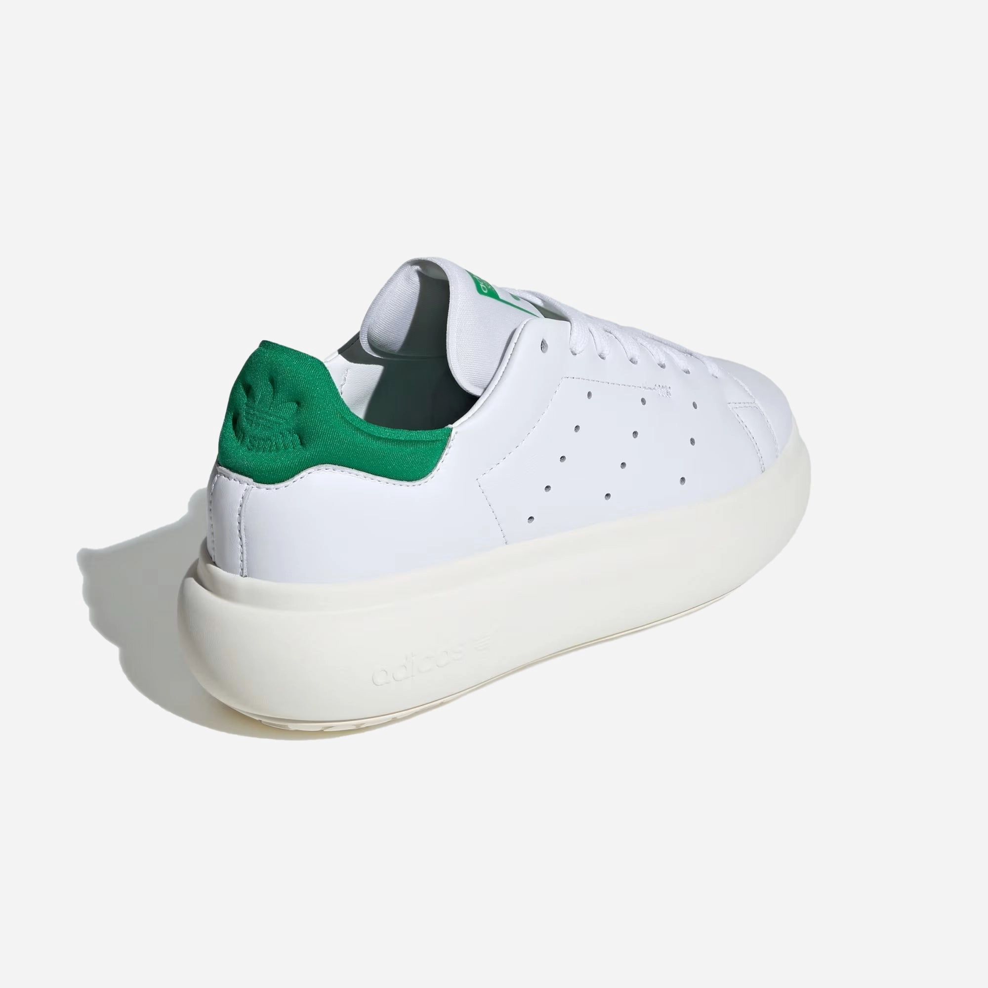 Adidas Originals | STAN SMITH PF  { CLOUD WHITE/OFF WHITE/GREEN