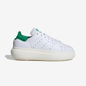 Adidas Originals | STAN SMITH PF  { CLOUD WHITE/OFF WHITE/GREEN