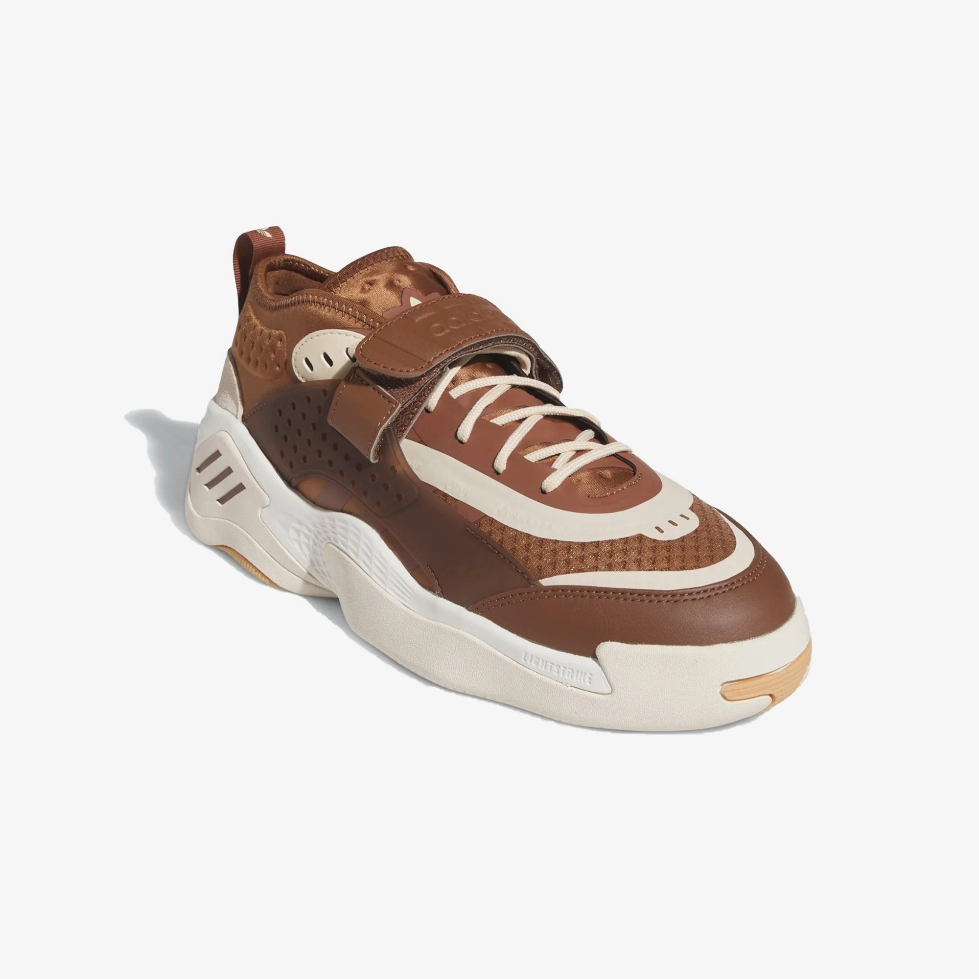 Adidas Originals | STREETBALL III  { PRELOVED BROWN F23/WONDER WHITE F21