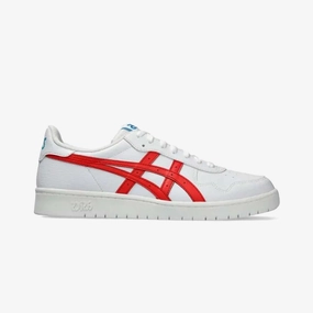 Asics | JAPAN S  { WHITE/TRUE RED