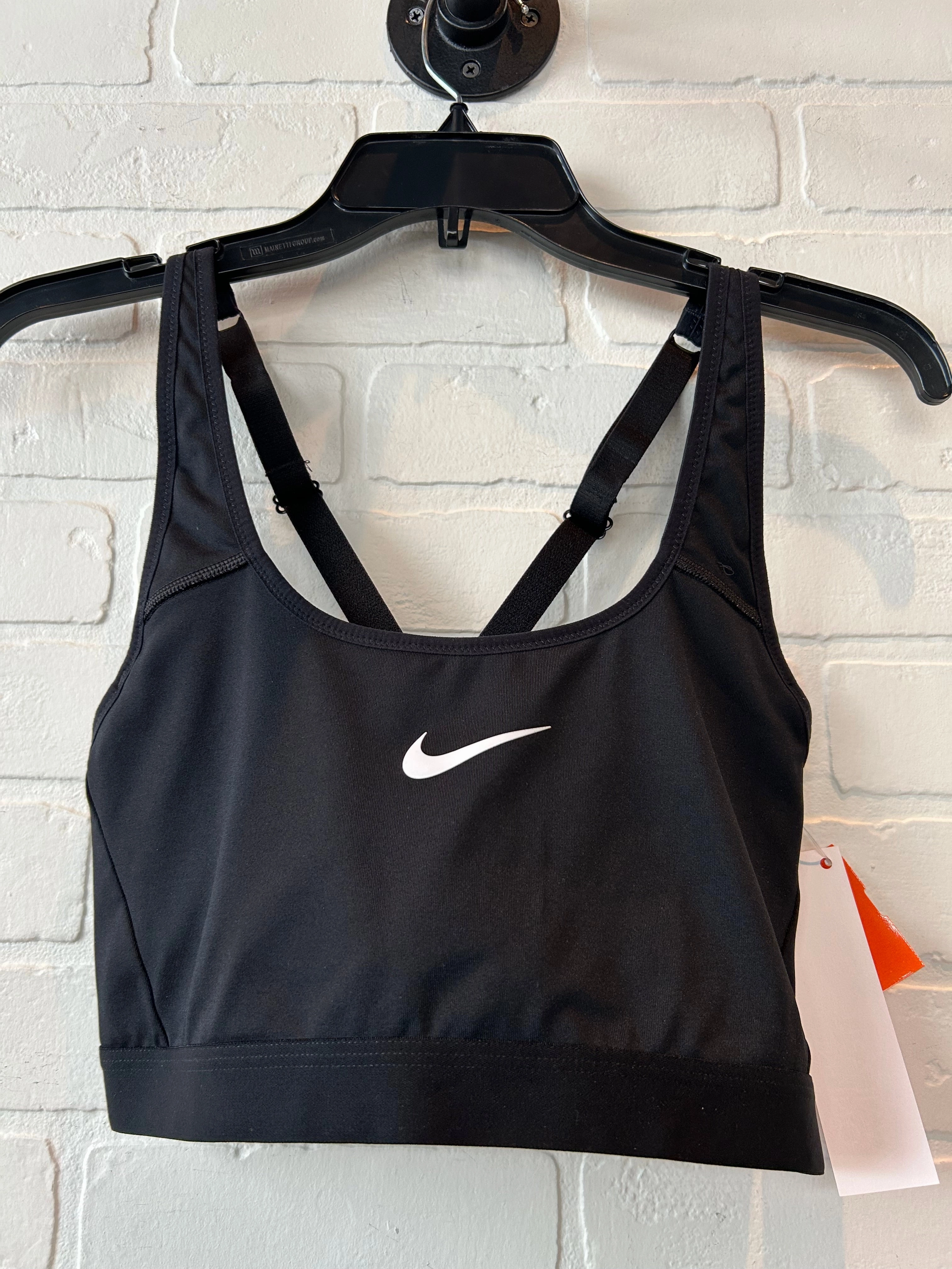 Athletic Bra By Nike Apparel In Black. Size: L
