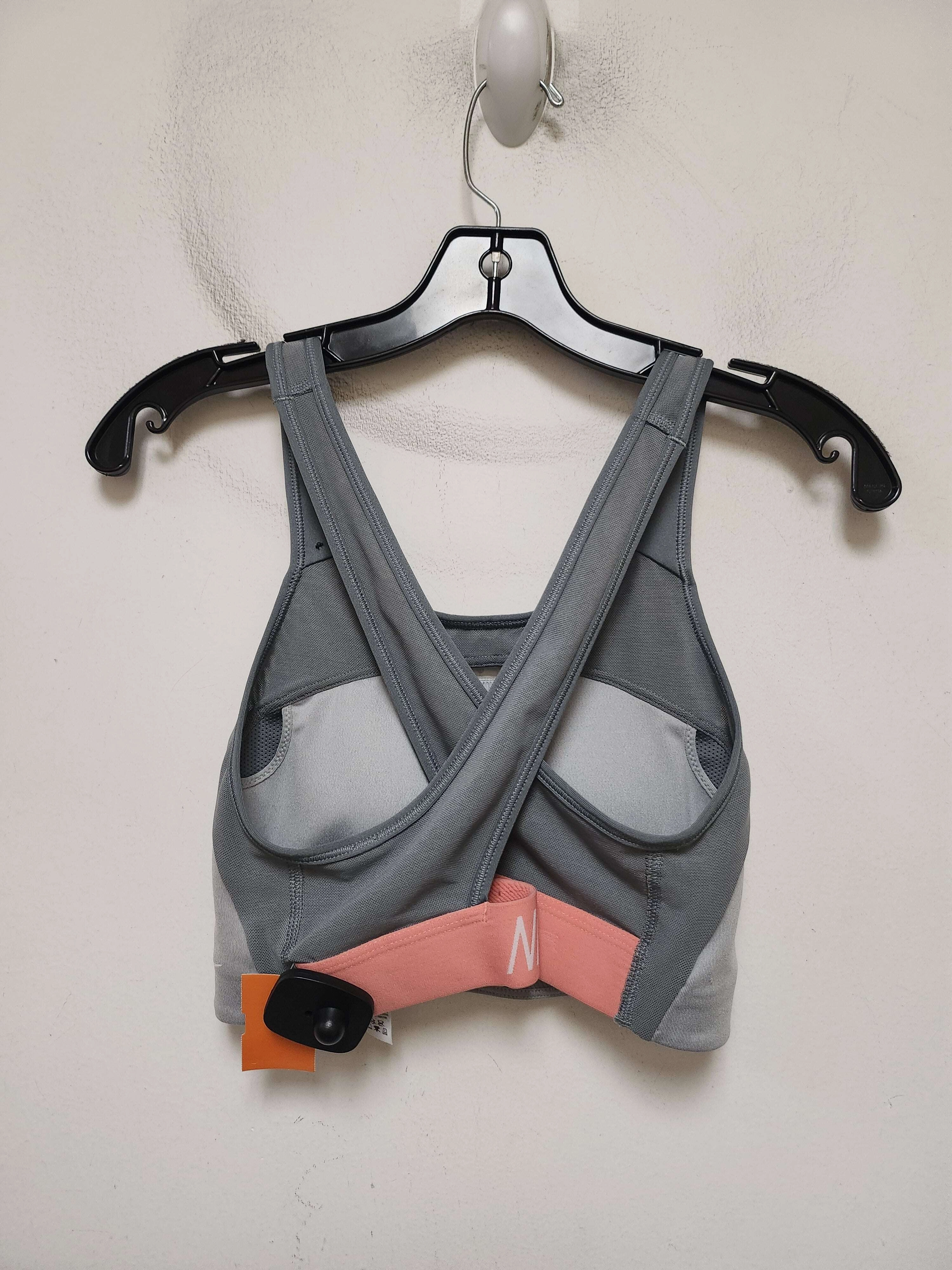 Athletic Bra By Nike Apparel In Grey, Size: M