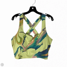 Athletic Bra By Nike Apparel In Yellow, Size: 1x