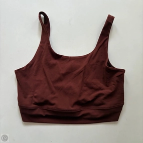 Athletic Bra By Nike In Brown. Size: M