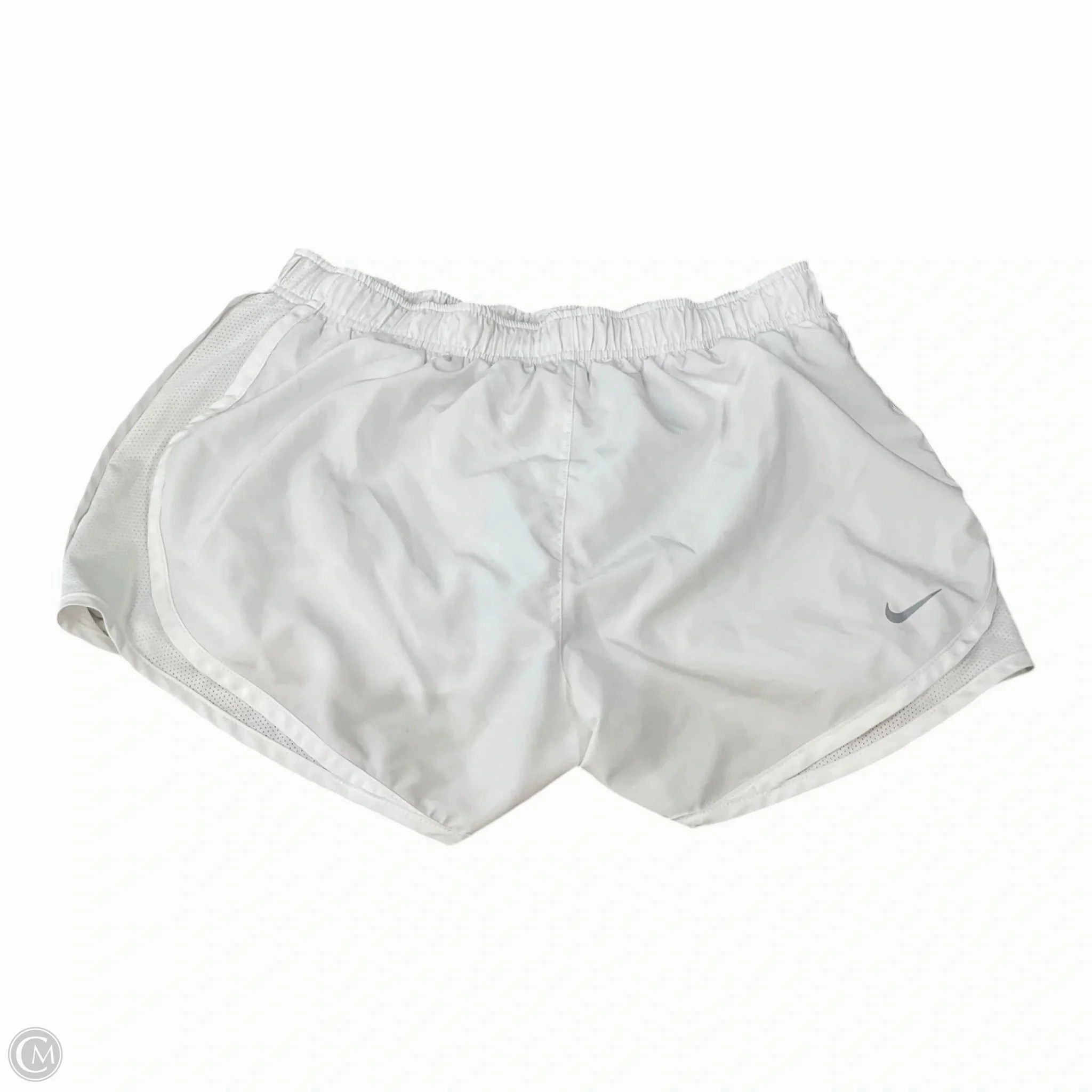 Athletic Shorts By Nike Apparel In White, Size: L