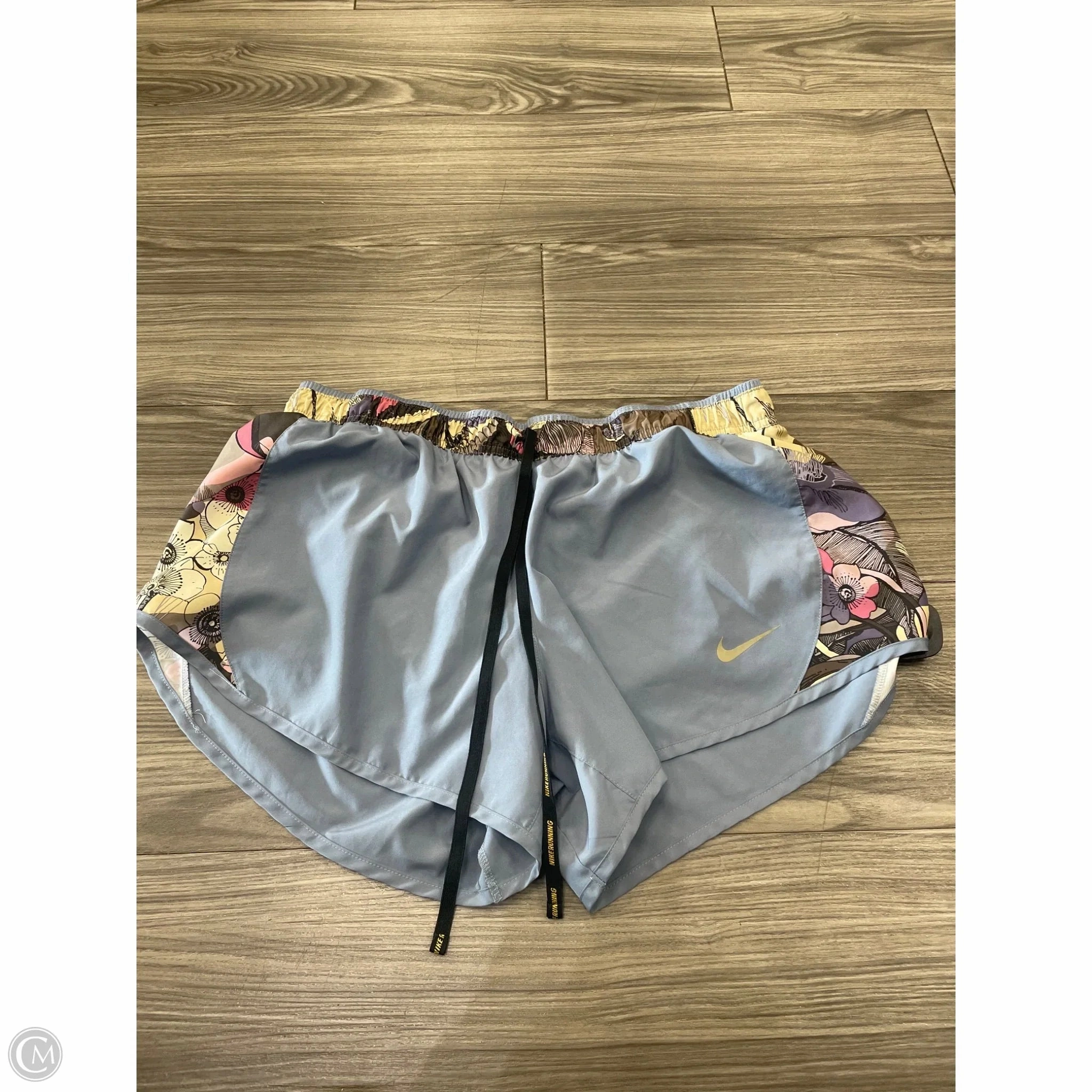 Athletic Shorts By Nike In Floral Print, Size: Xl