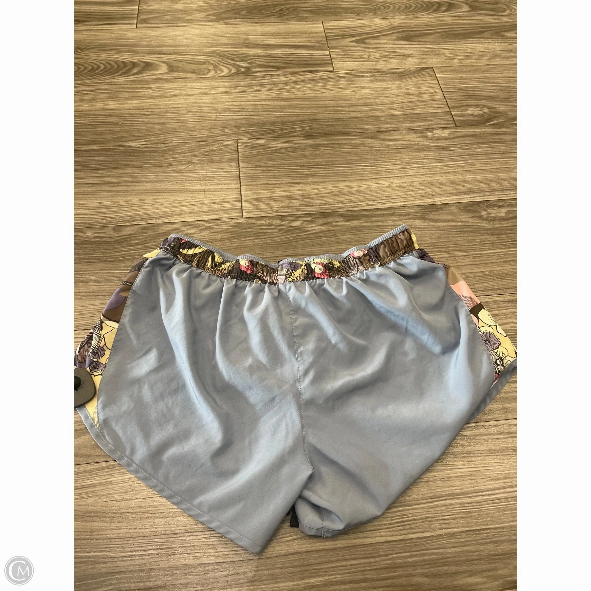 Athletic Shorts By Nike In Floral Print, Size: Xl