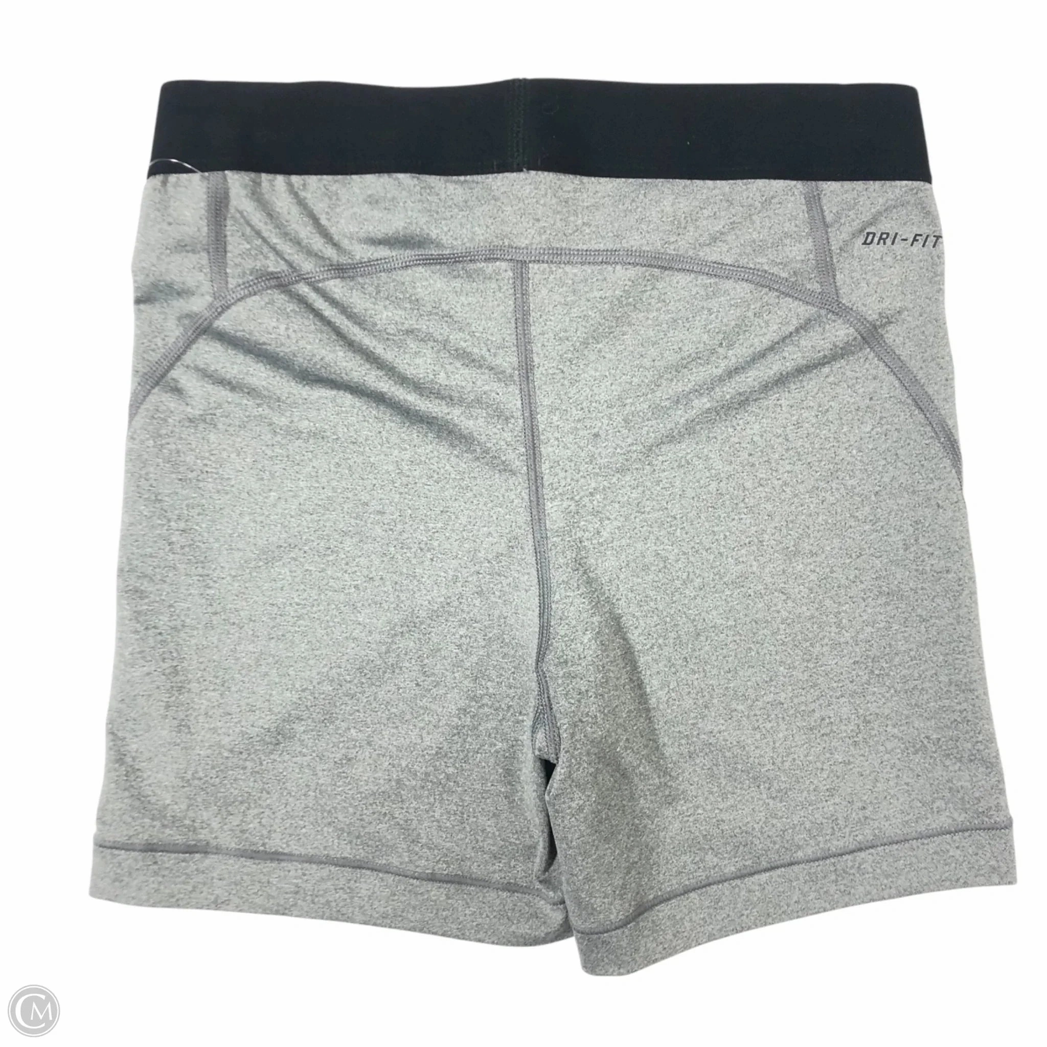 Athletic Shorts By Nike In Grey, Size: M