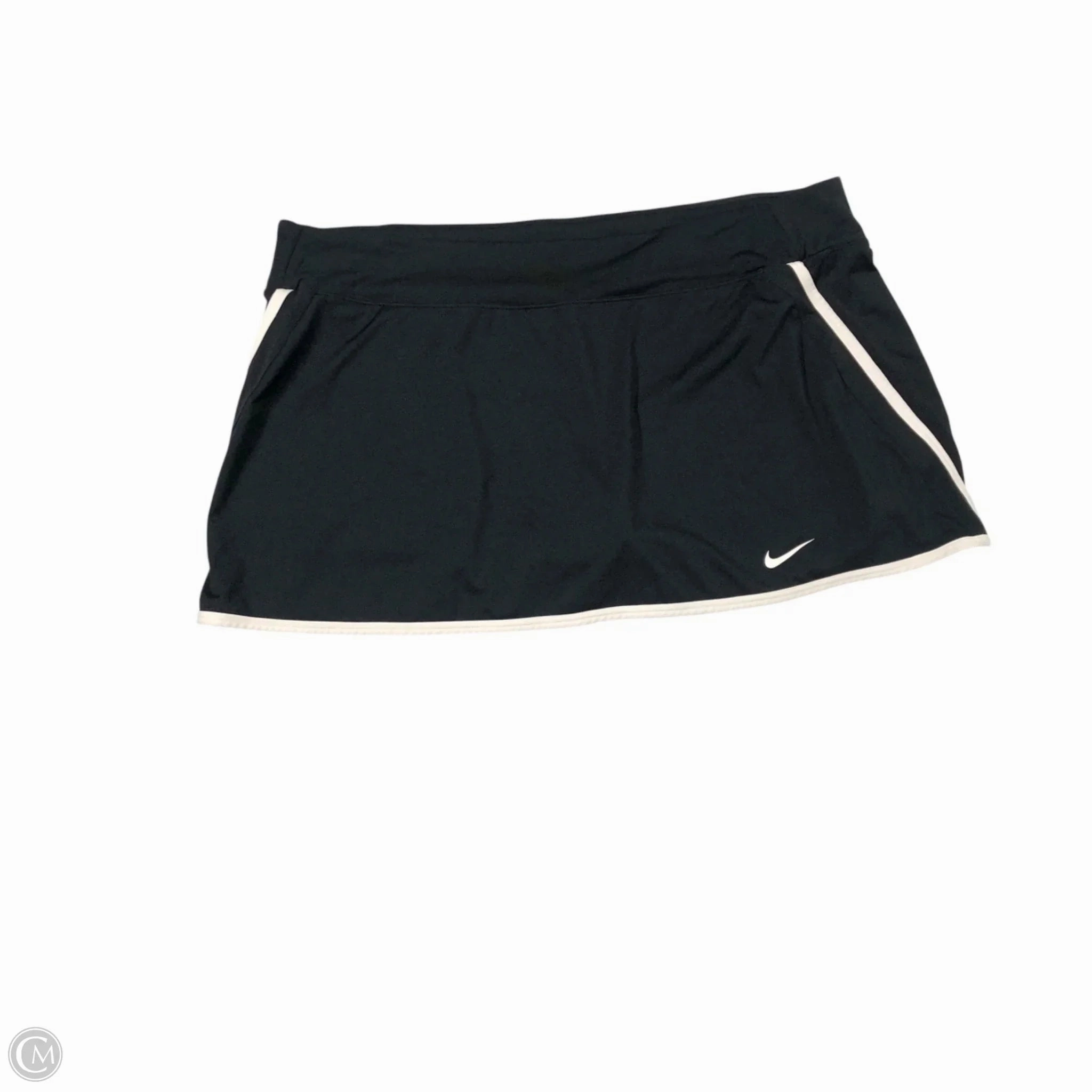 Athletic Skirt By Nike Apparel In Black, Size: 2x
