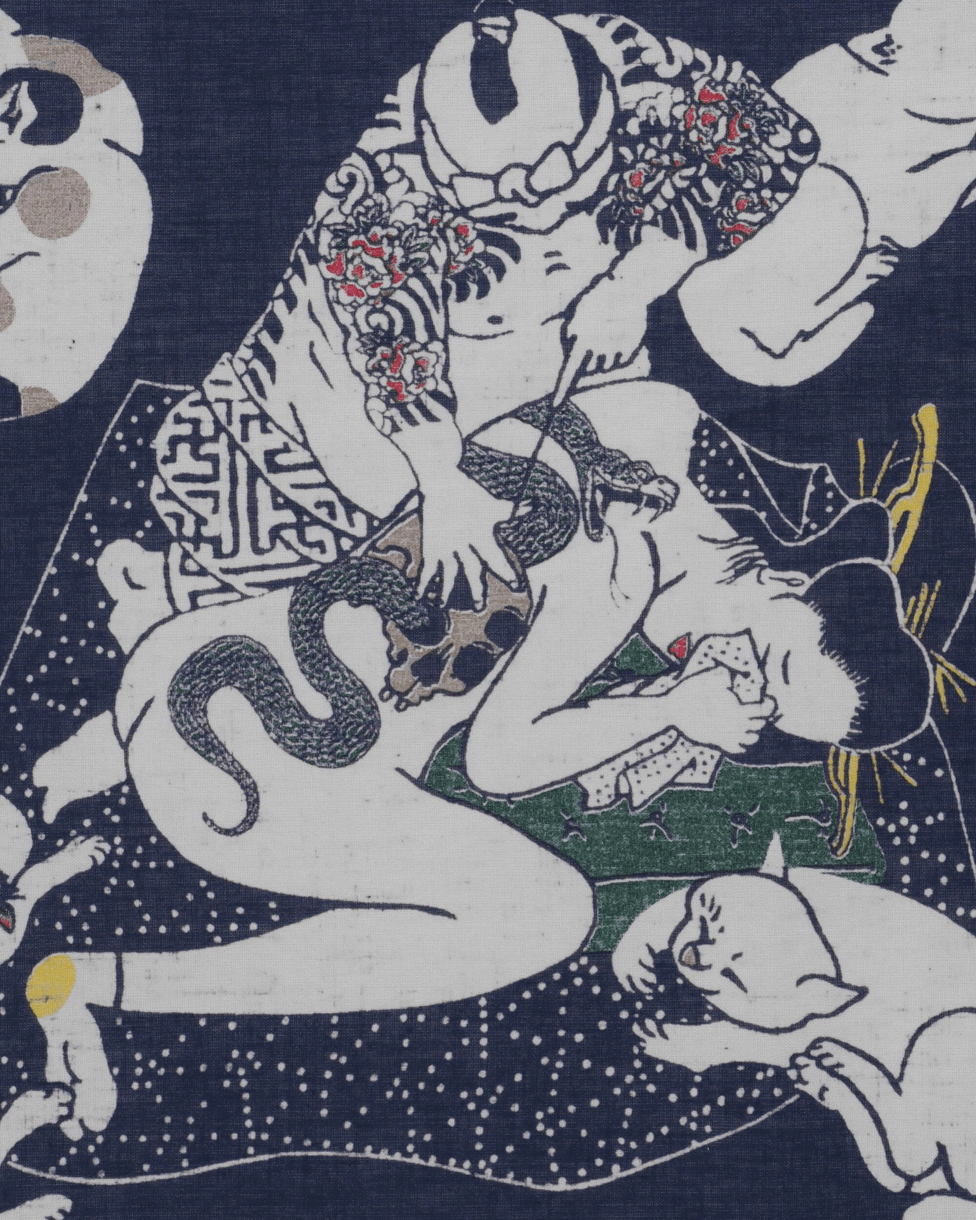Color Bandana (Rainskull No Woman No Cry) Navy