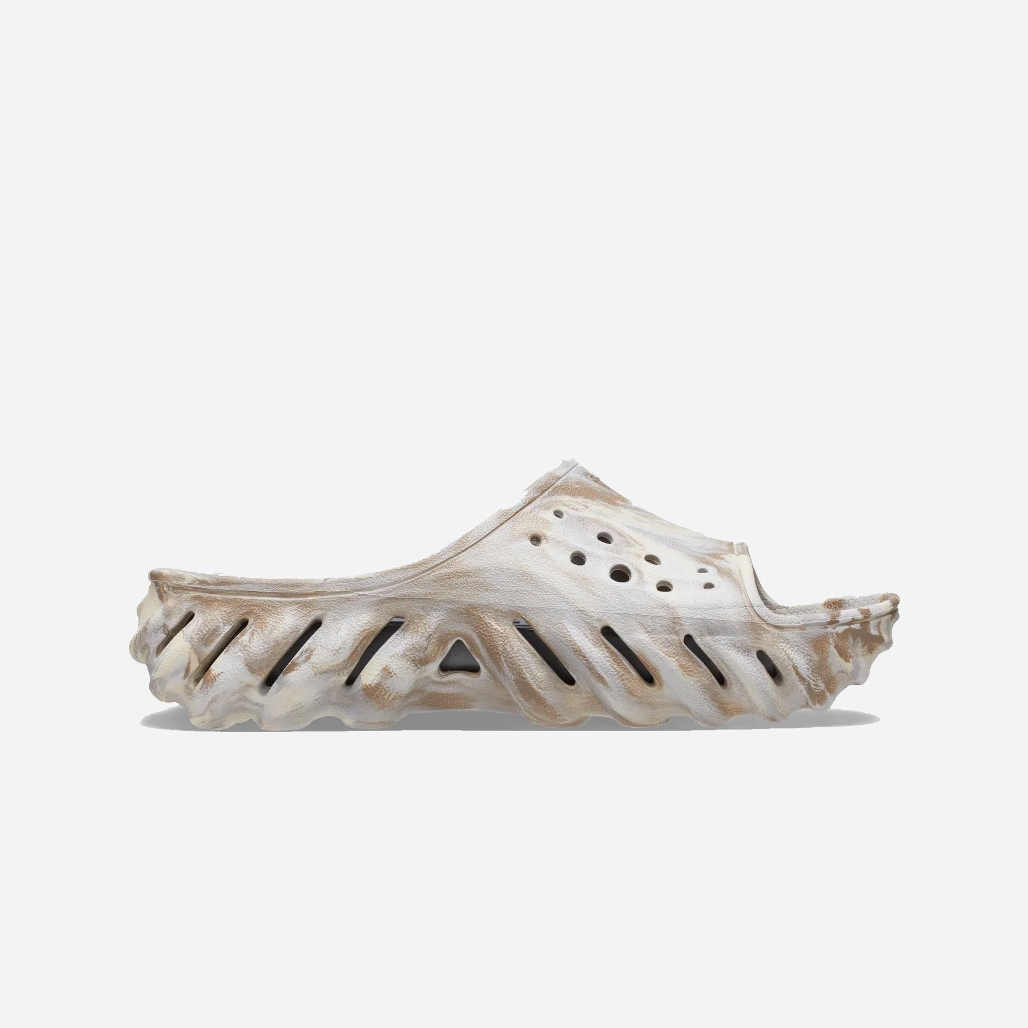 Crocs | ECHO MARBLED CLOG  { BONE/MULTI