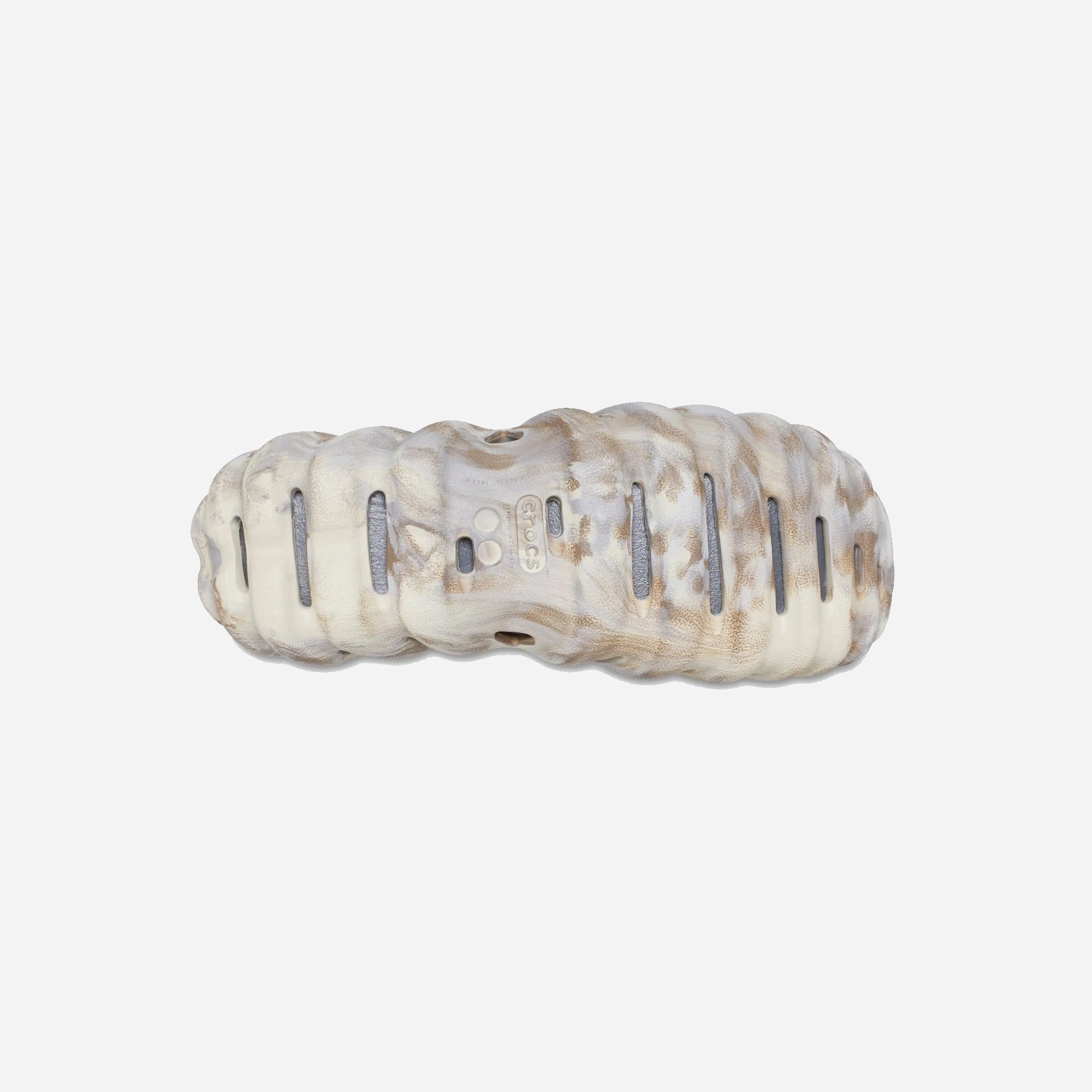 Crocs | ECHO MARBLED CLOG  { BONE/MULTI