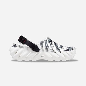 Crocs | ECHO TIGER CLOG  { WHITE/BLACK