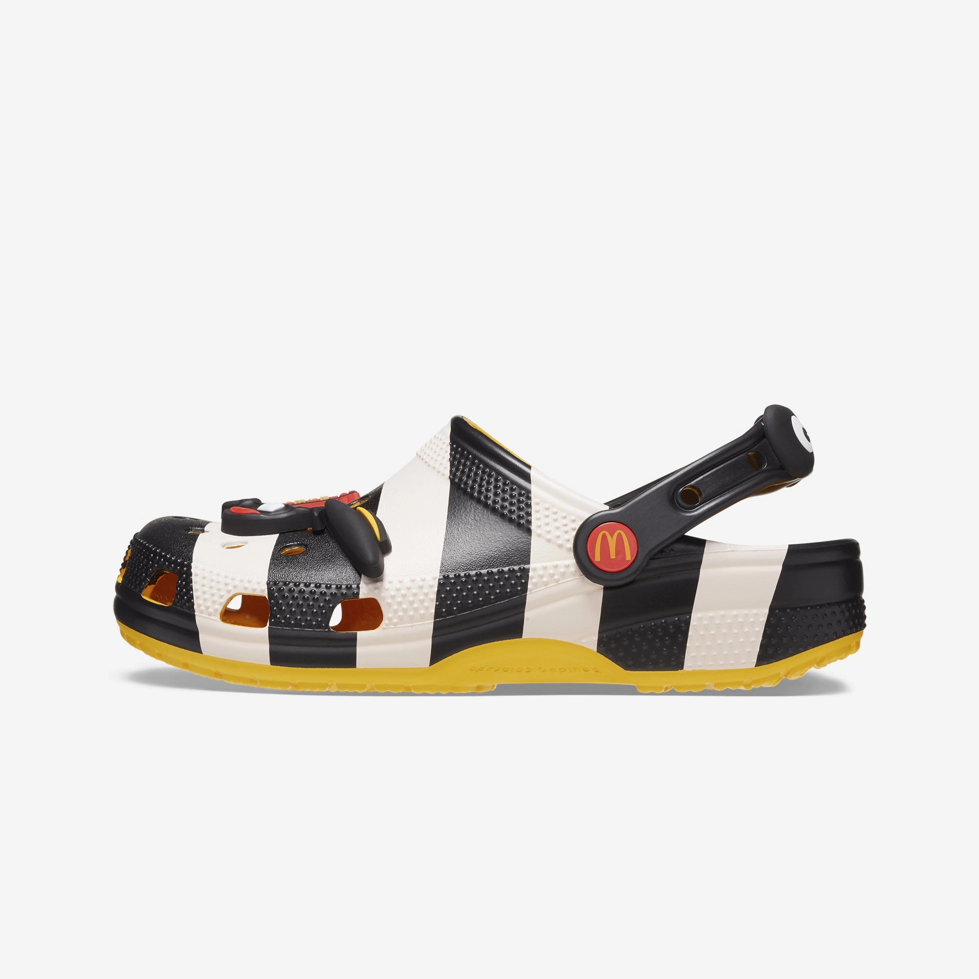 Crocs | McD x CROCS CLASSIC CLOG HAMBURGLAR  { BLACK/WHITE