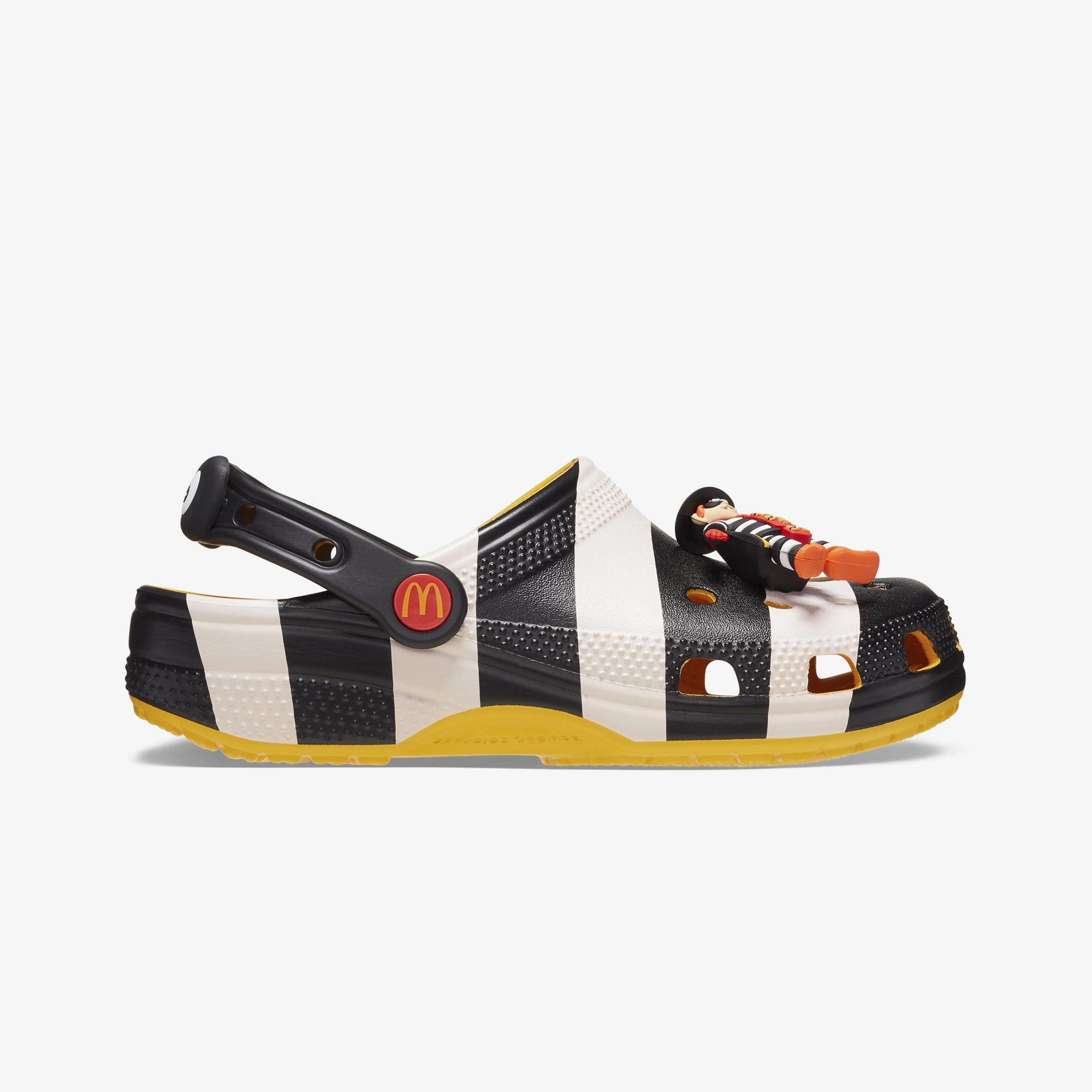 Crocs | McD x CROCS CLASSIC CLOG HAMBURGLAR  { BLACK/WHITE