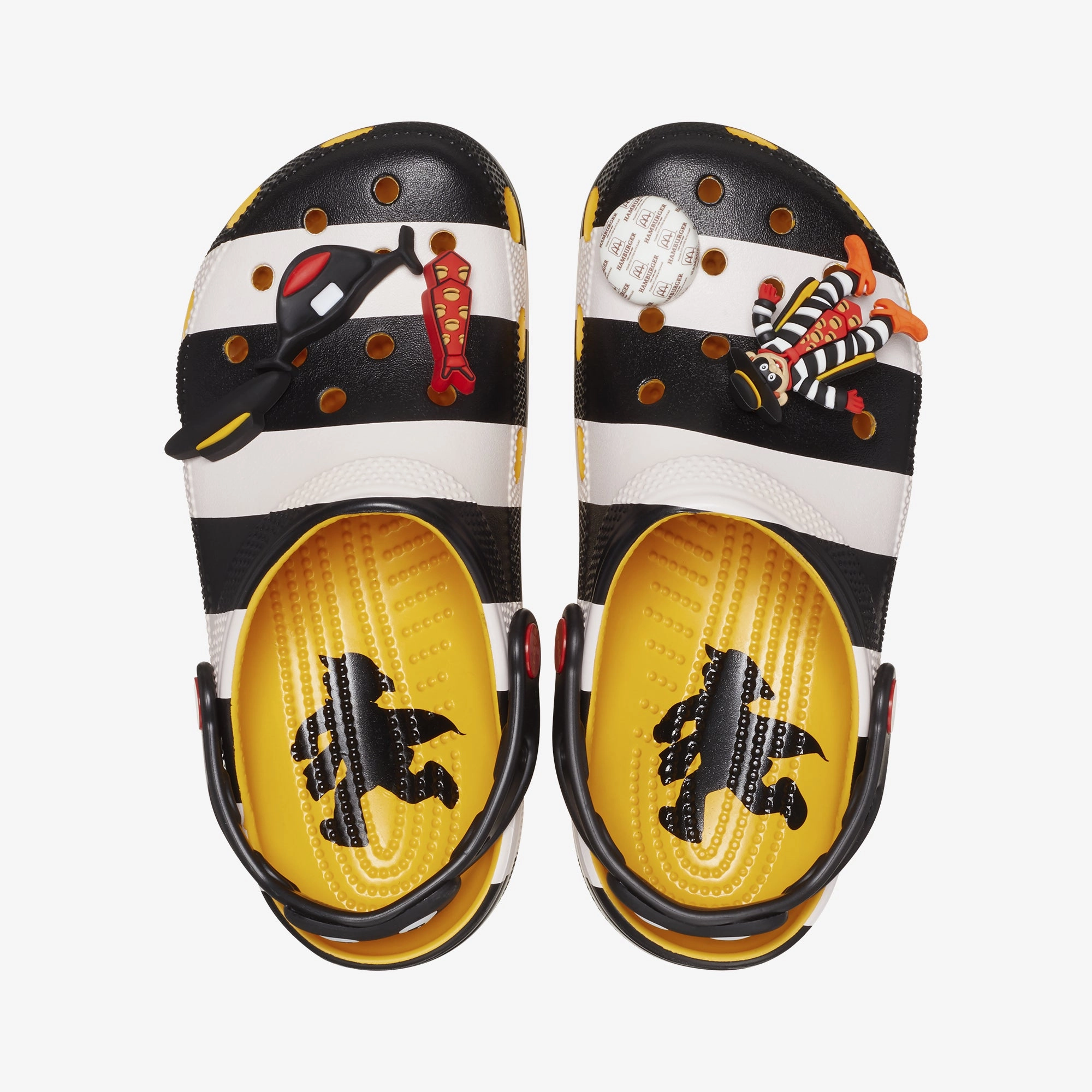 Crocs | McD x CROCS CLASSIC CLOG HAMBURGLAR  { BLACK/WHITE