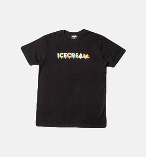 Drip Mens T-Shirt - Black