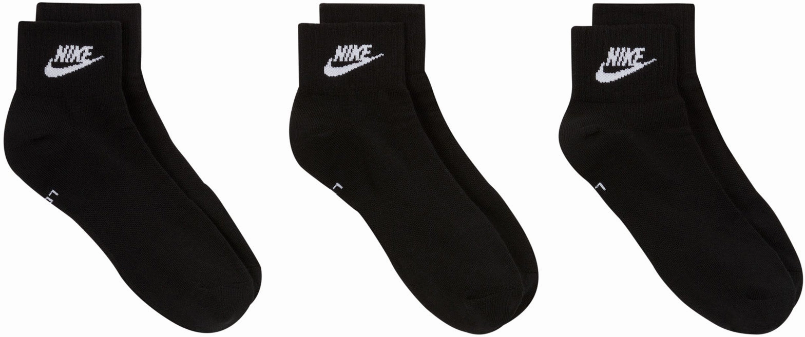 Everyday Essential Ankle Socks (3 Pairs)