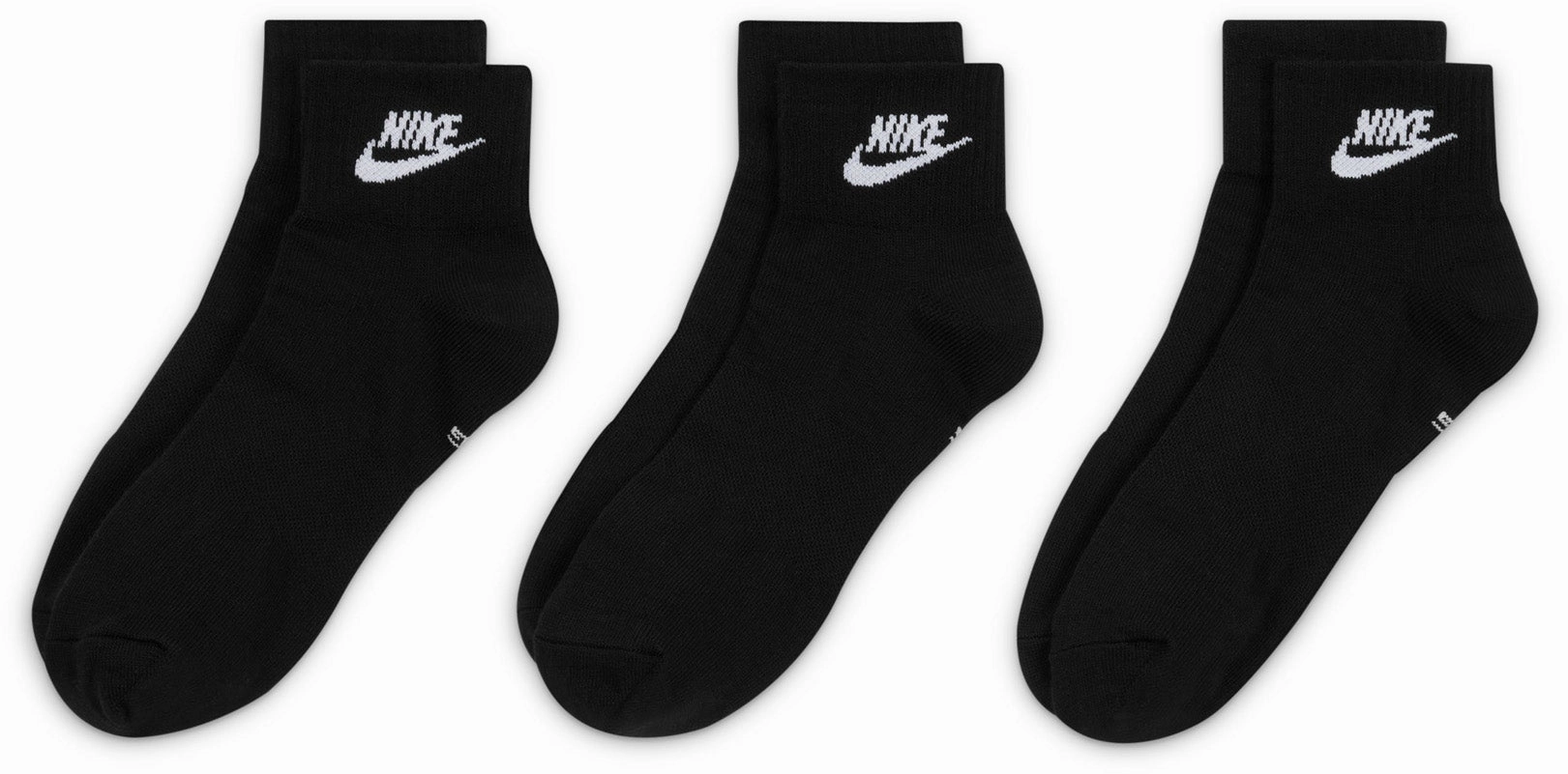 Everyday Essential Ankle Socks (3 Pairs)