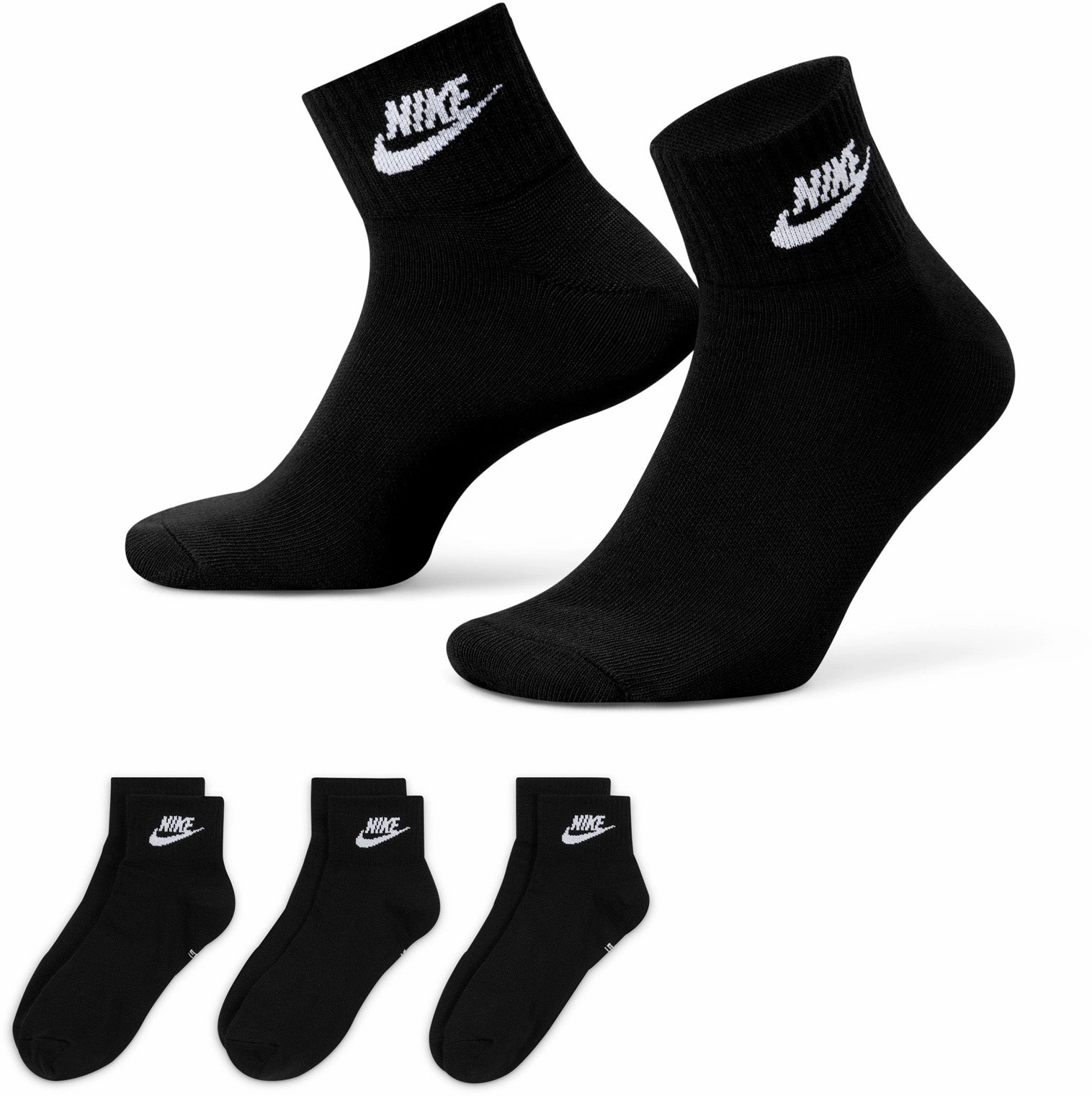 Everyday Essential Ankle Socks (3 Pairs)