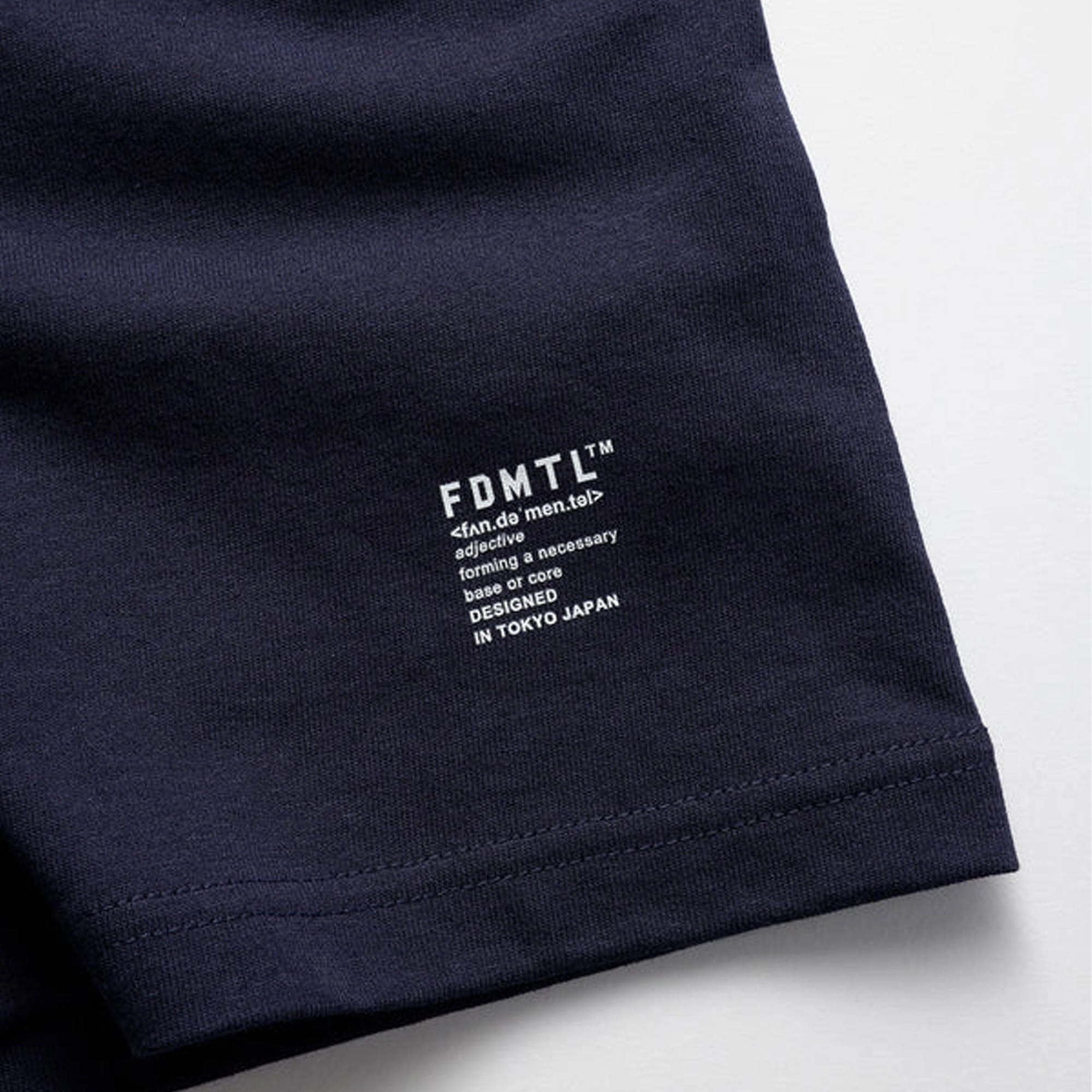 FDMTL | CIRCLE PATCH TEE  { BLUE