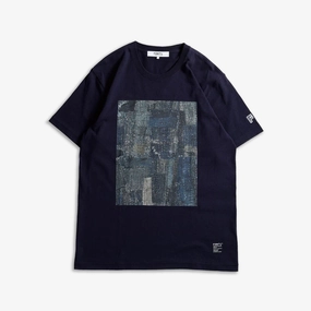 FDMTL | GRAPHIC BORO TEE  { NAVY