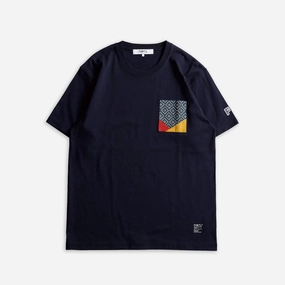 FDMTL | ORIGAMI TEE  { NAVY