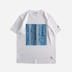 FDMTL | SQUARE OBI TEE  { WHITE