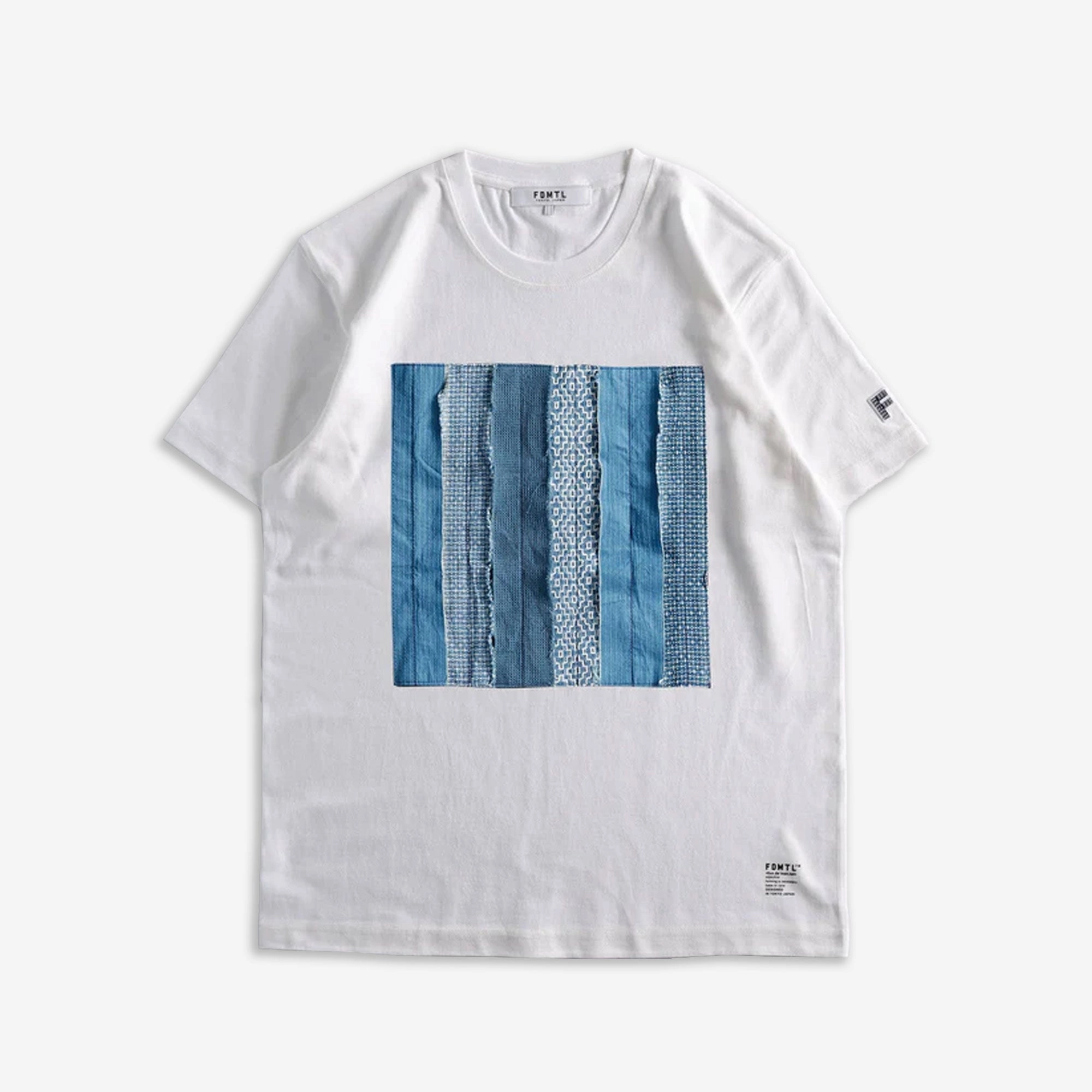 FDMTL | SQUARE OBI TEE  { WHITE
