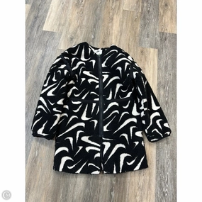 Jacket Faux Fur & Sherpa By Nike Apparel In Black, Size: Xs