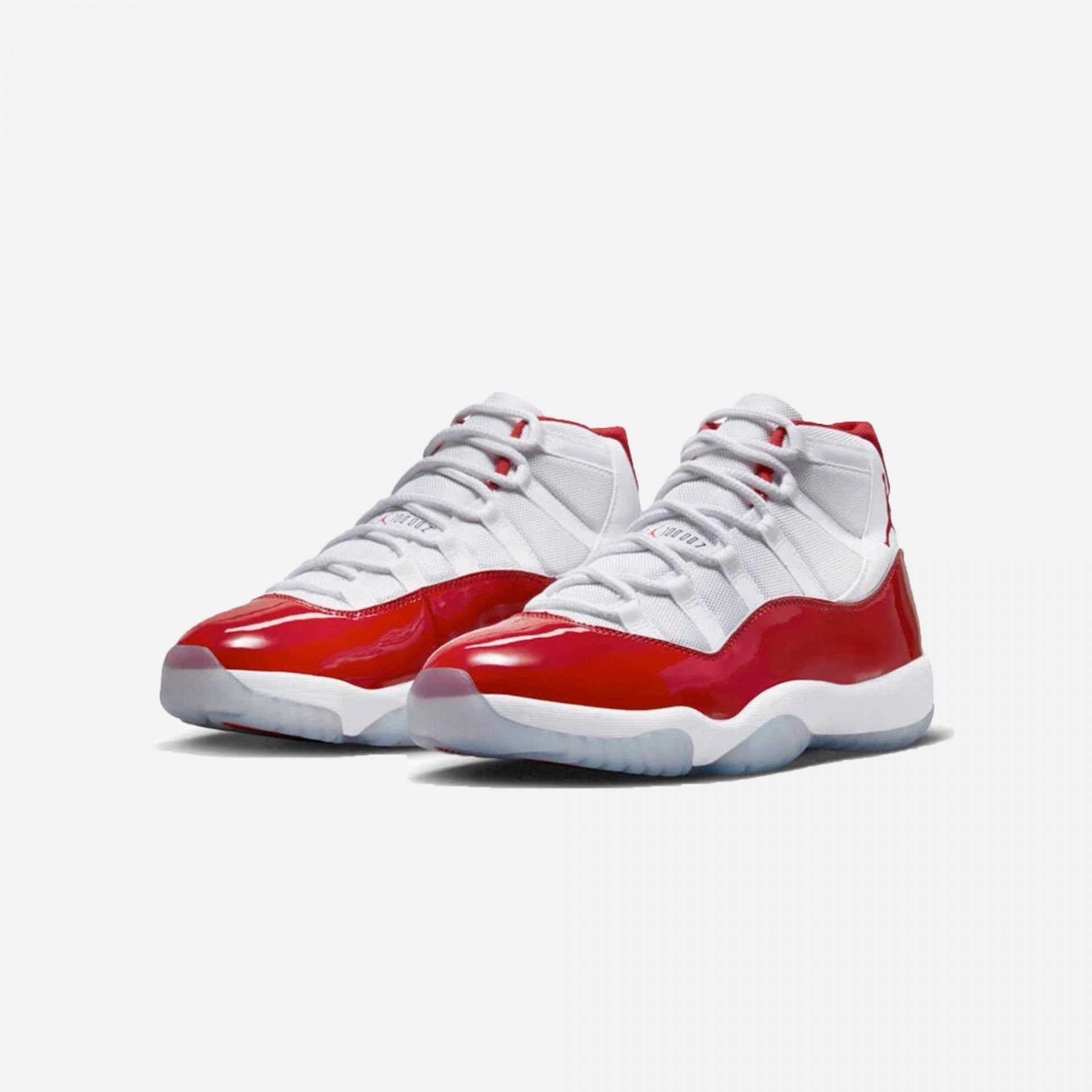 Jordan | AIR JORDAN 11 RETRO  { WHITE/VARSITY RED-BLACK