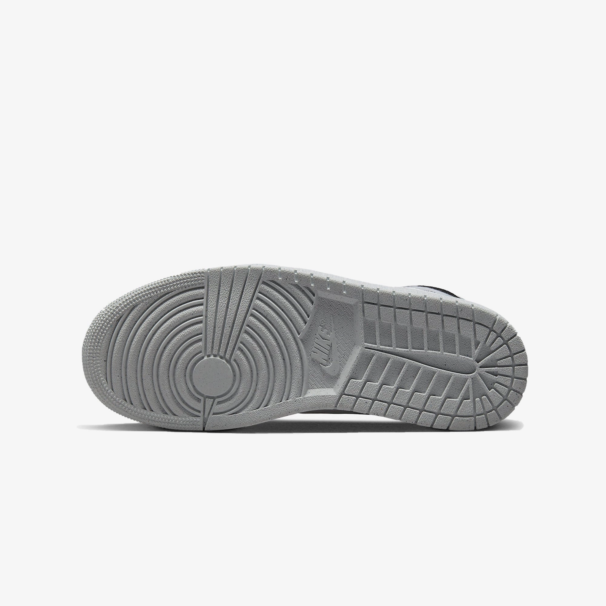 Jordan | AIR JORDAN 1 MID SE  { SAIL/BLACK-LT STEEL GREY