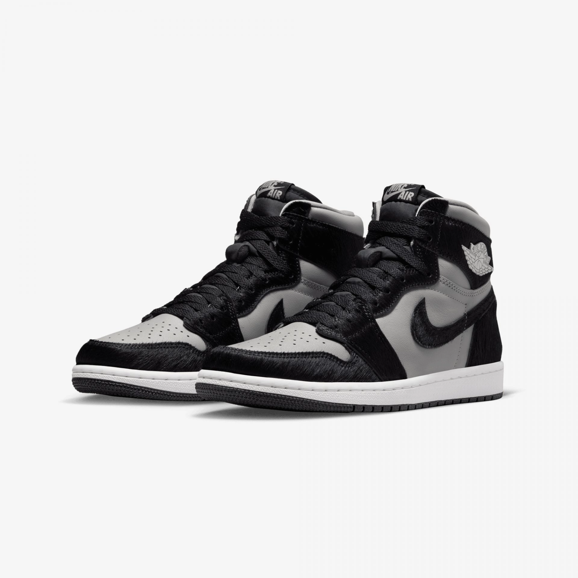 Jordan | AIR JORDAN 1 RETRO HIGH  { MEDIUM GREY/BLACK-WHITE