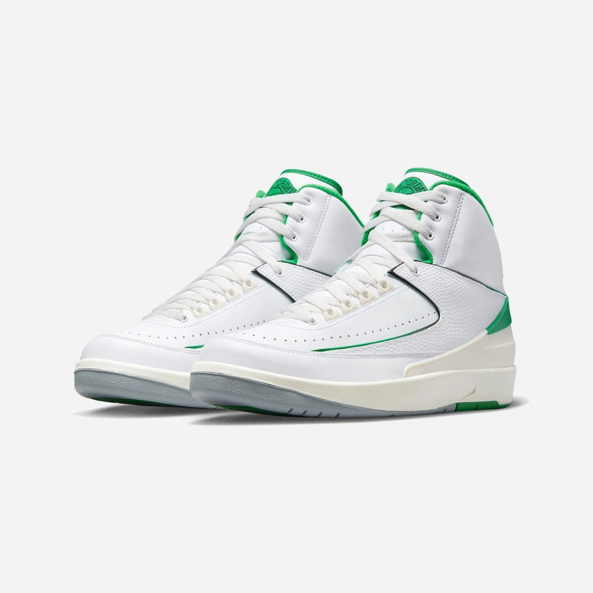 Jordan | AIR JORDAN 2 RETRO  { GREEN/WHITE