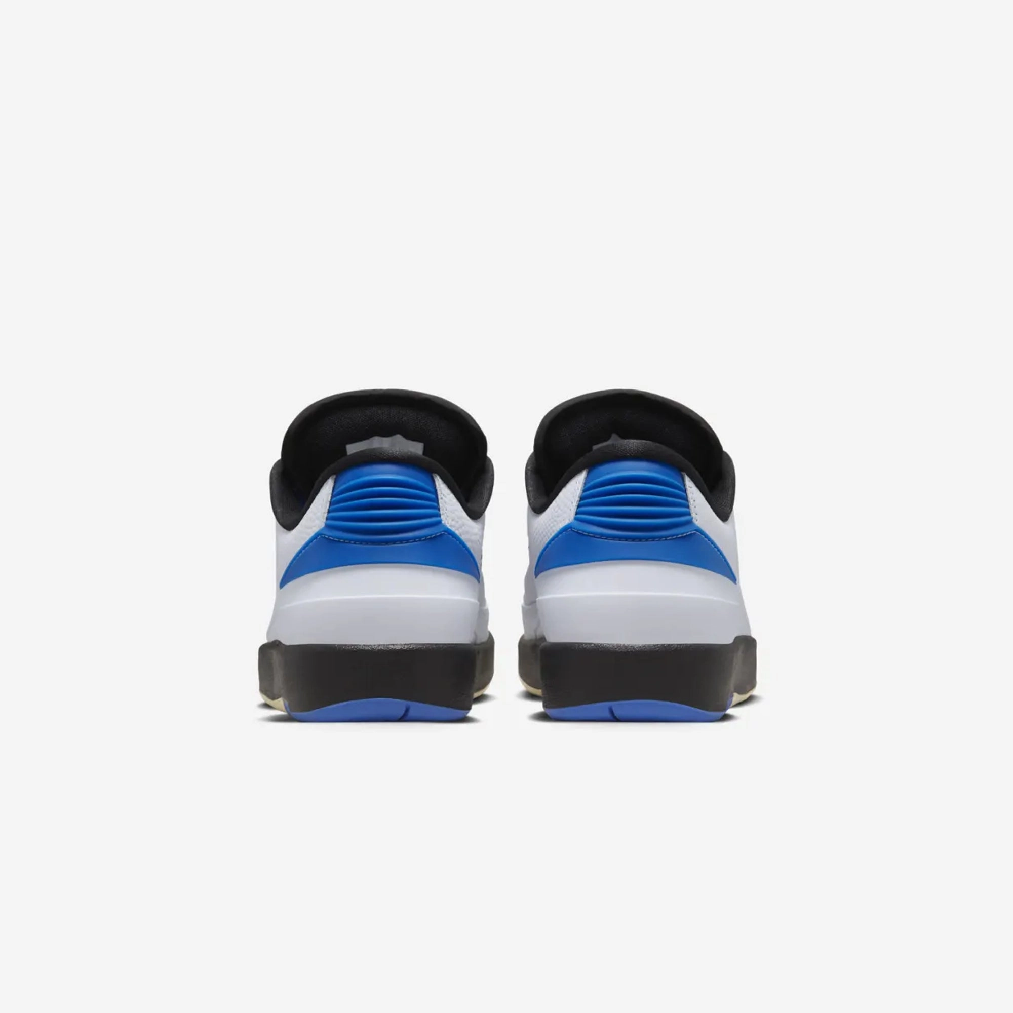 Jordan | AIR JORDAN 2 RETRO LOW  { WHITE/VARSITY ROYAL-BLACK-MUSLIN