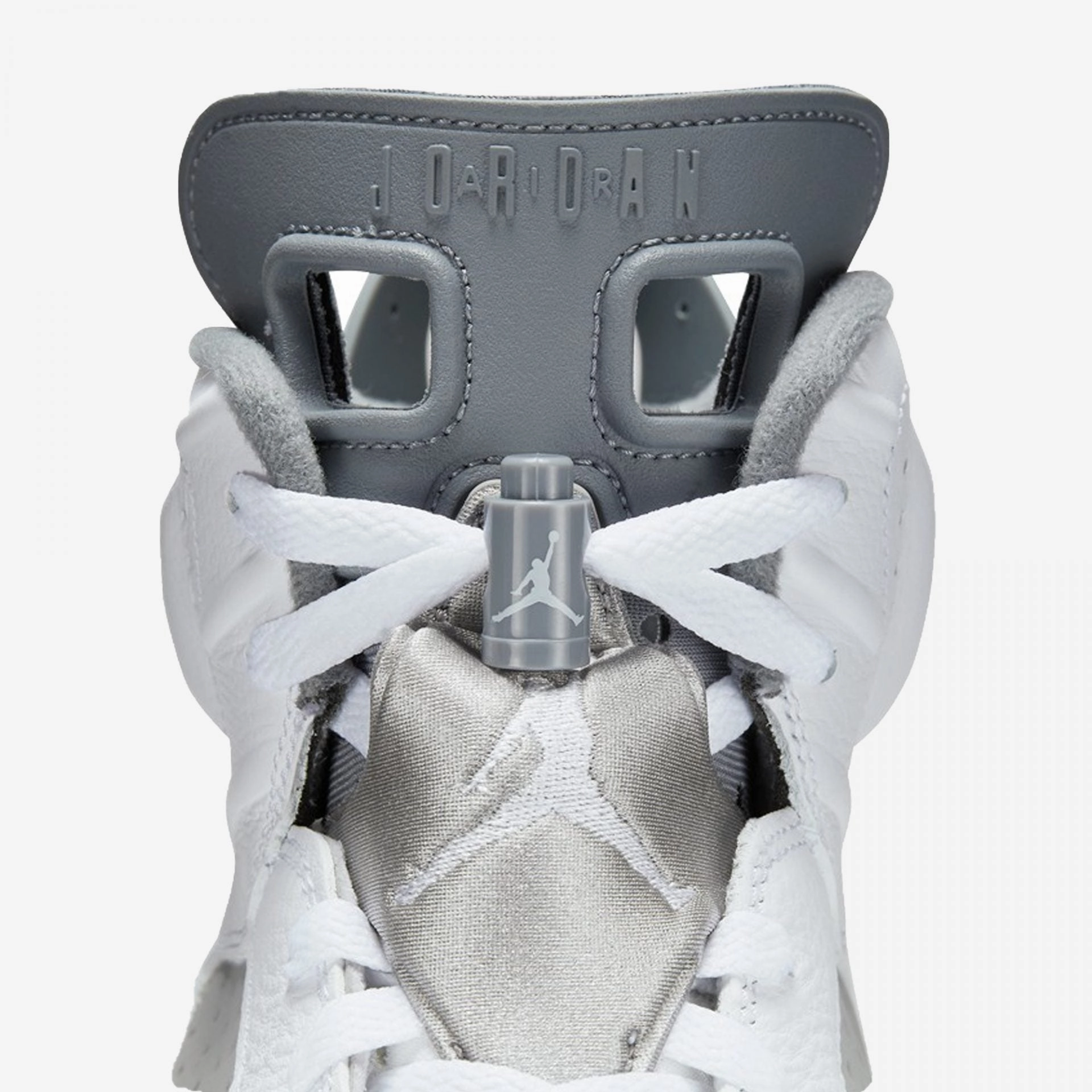 Jordan | AIR JORDAN 6 RETRO  { GREY/WHITE