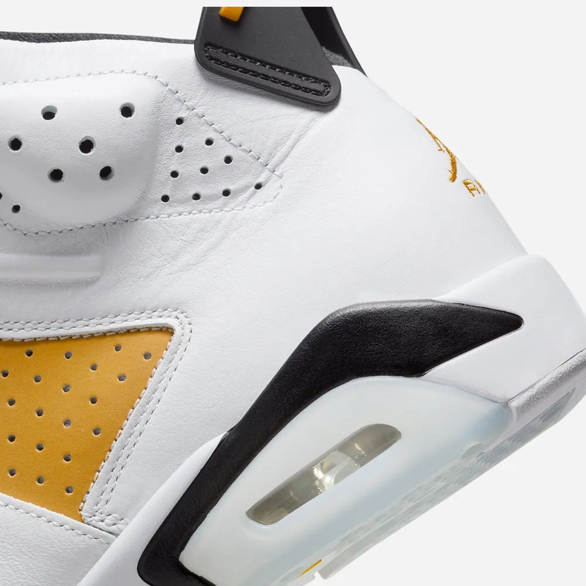 Jordan | AIR JORDAN 6 RETRO  { WHITE/YELLOW OCHRE-BLACK