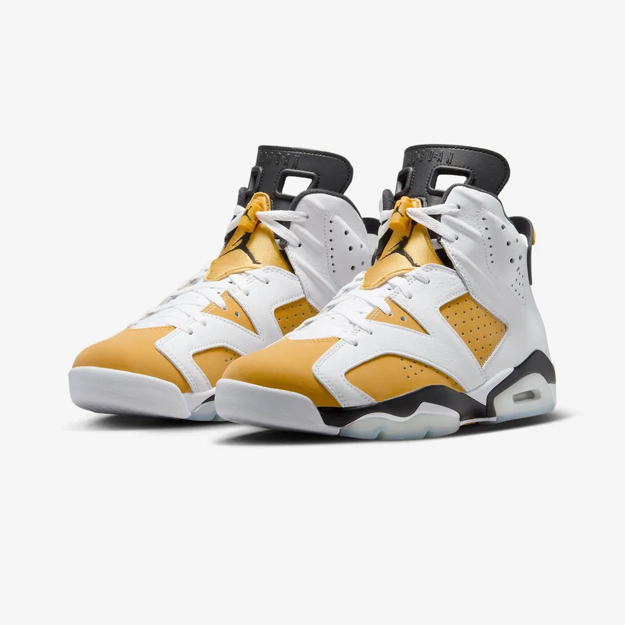 Jordan | AIR JORDAN 6 RETRO  { WHITE/YELLOW OCHRE-BLACK