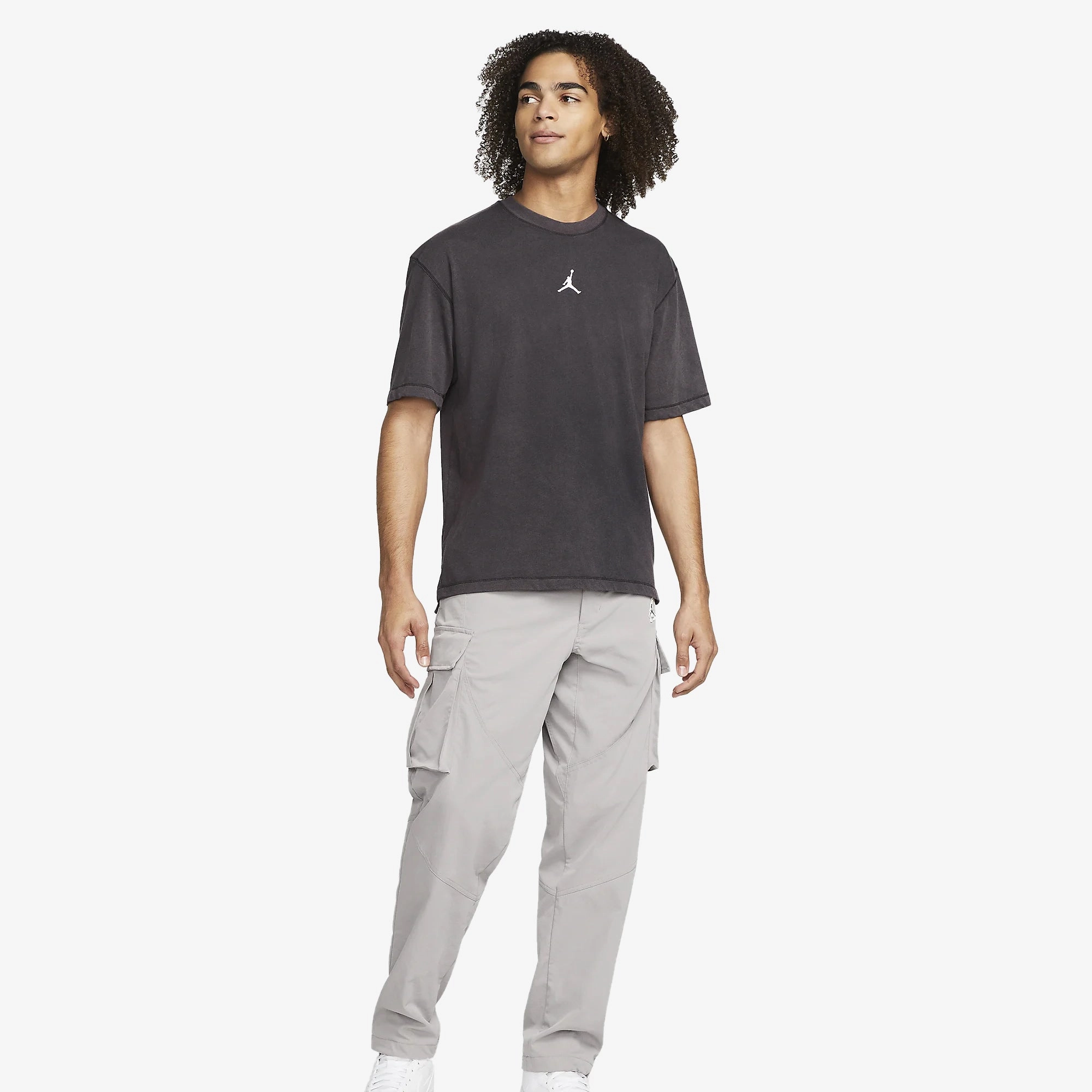 Jordan | DRI-FIT SPORT  { BLACK/WHITE