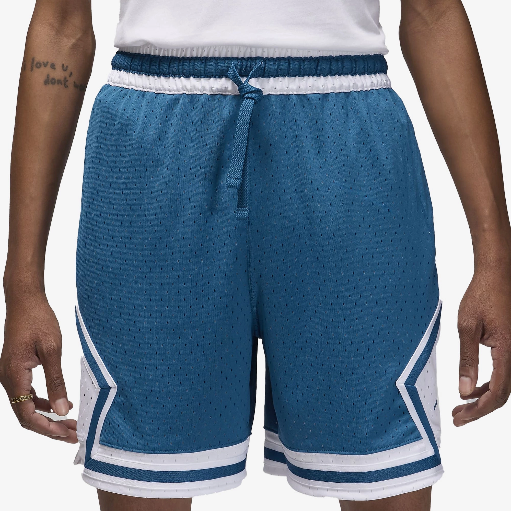 Jordan | DRI-FIT SPORT DIAMOND SHORTS  { INDUSTRIAL BLUE/WHITE/INDUSTRIAL BLUE